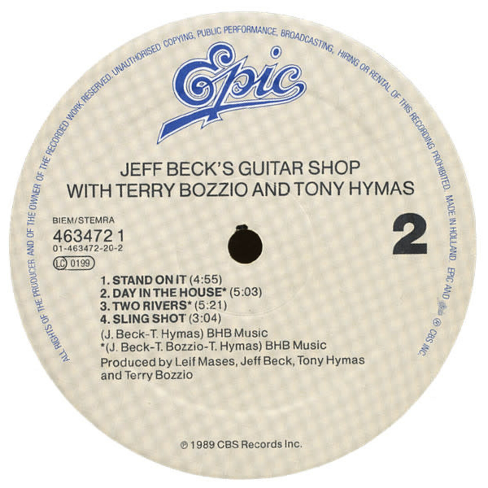 Beck, Jeff: Guitar Shop [VINTAGE]