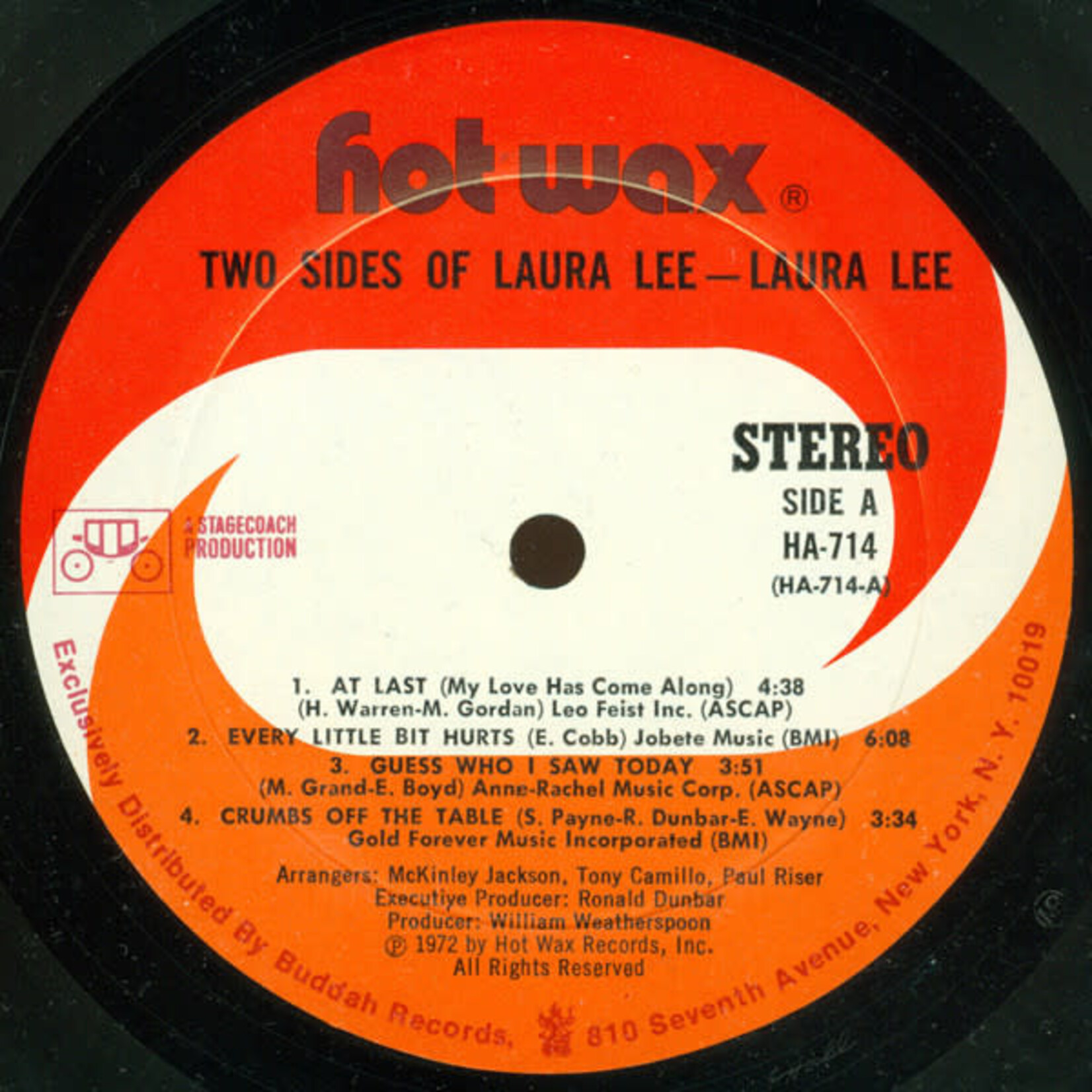 Lee, Laura: self-titled (two sides of) [VINTAGE]