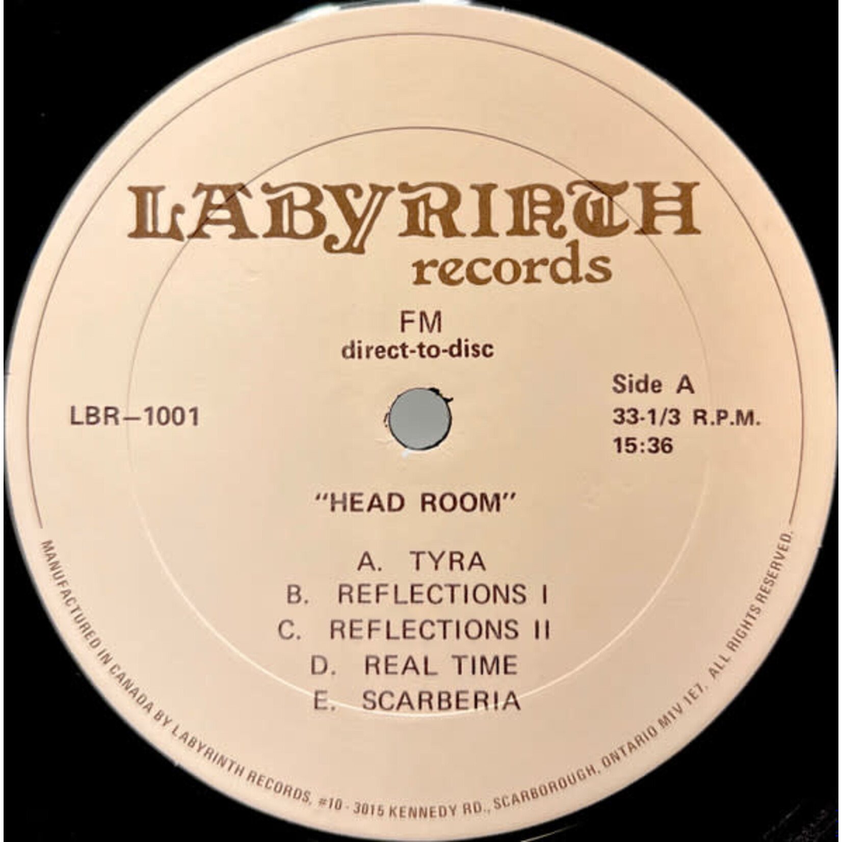 FM: Direct to Disc (Head Room) [VINTAGE]