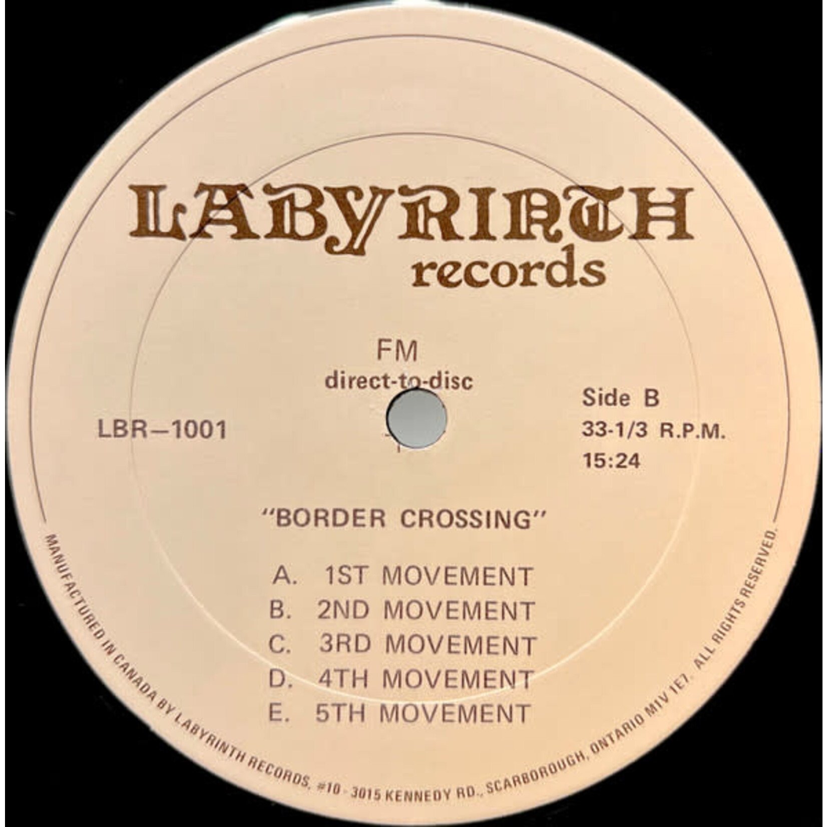 FM: Direct to Disc (Head Room) [VINTAGE]