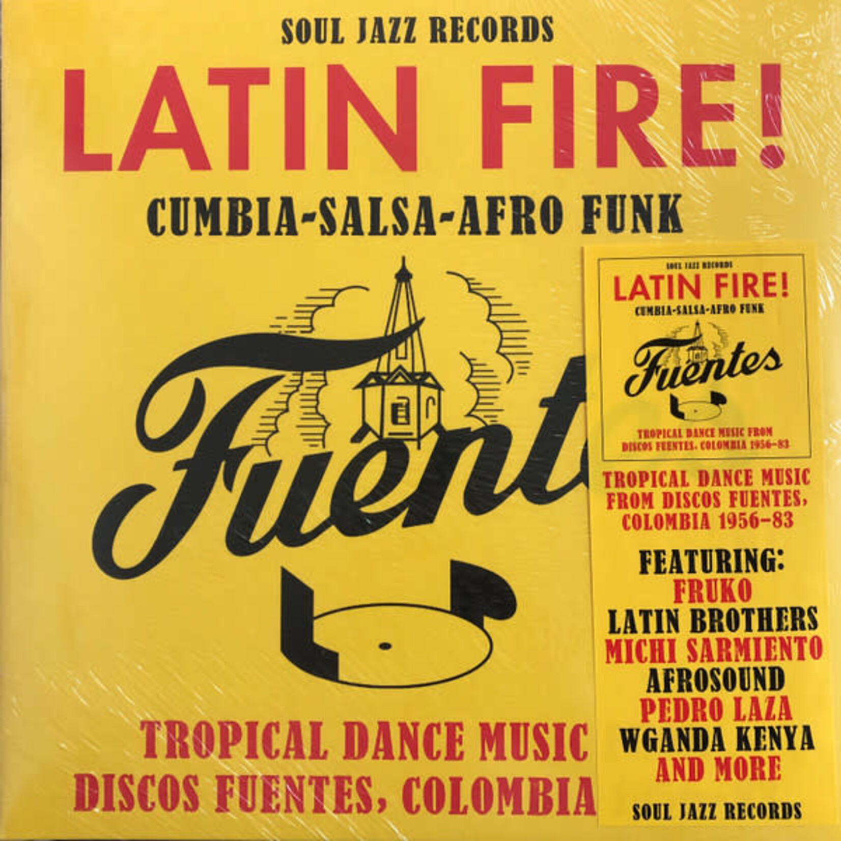 [New] Soul Jazz Records presents: Latin Fire! Cumbia–Salsa–Afro-Funk: Tropical Dance Music From Discos Fuentes, Colombia 1956-83 [SOUL JAZZ RECORDS]
