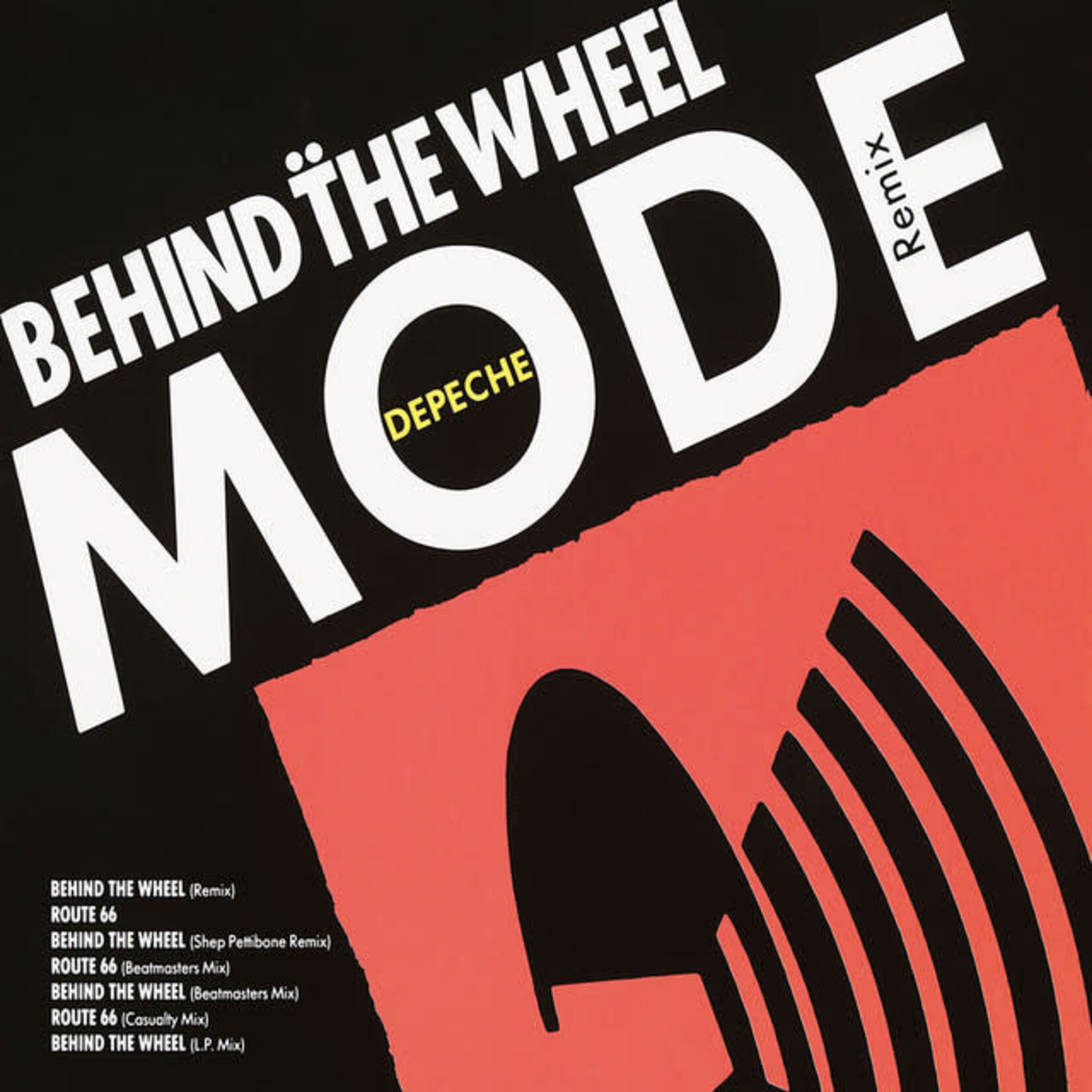 Depeche Mode: Route 66 B/W Behind the Wheel (Canada, 12") [VINTAGE]