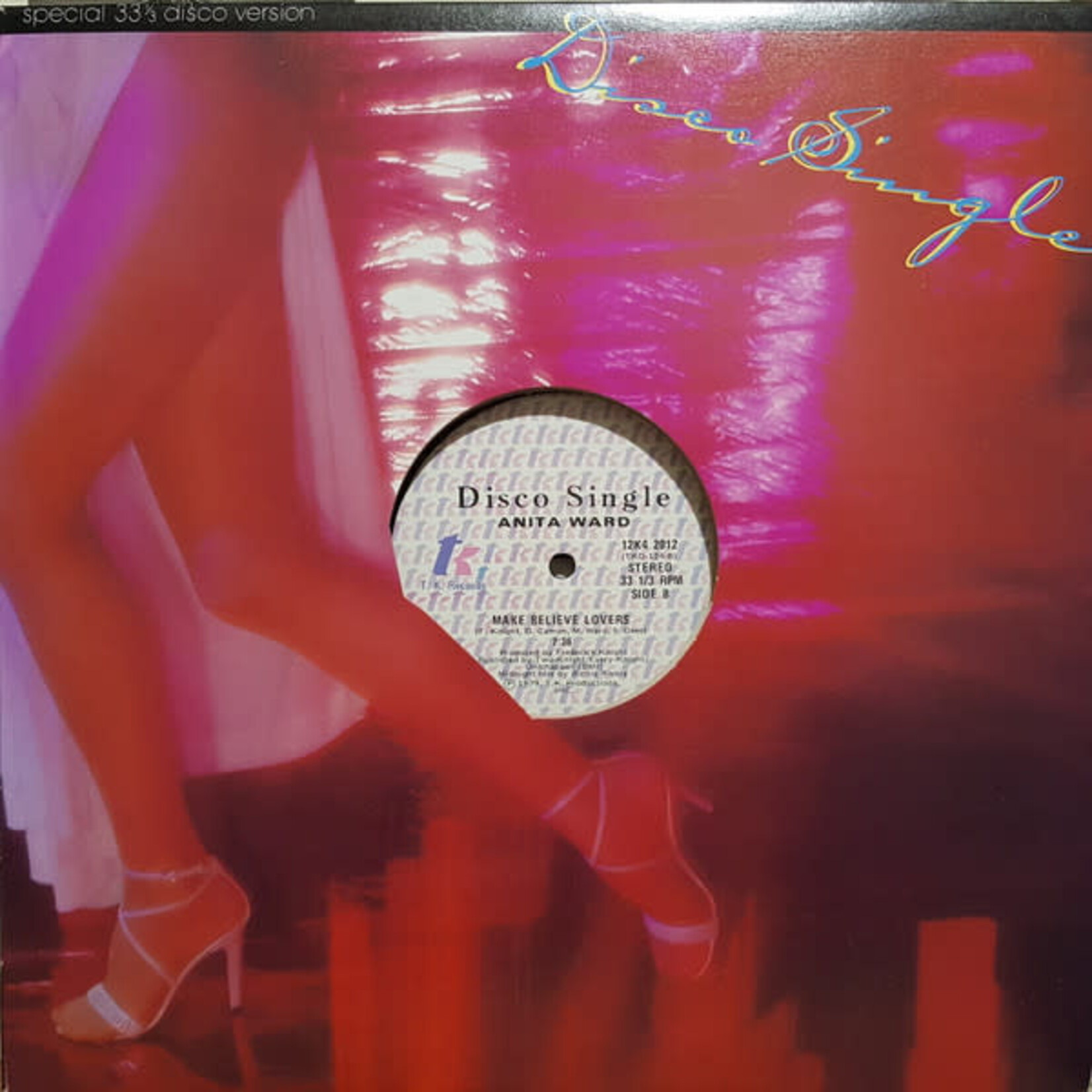 Ward, Anita: Ring My Bell / Make Believe Lovers (12") [VINTAGE]