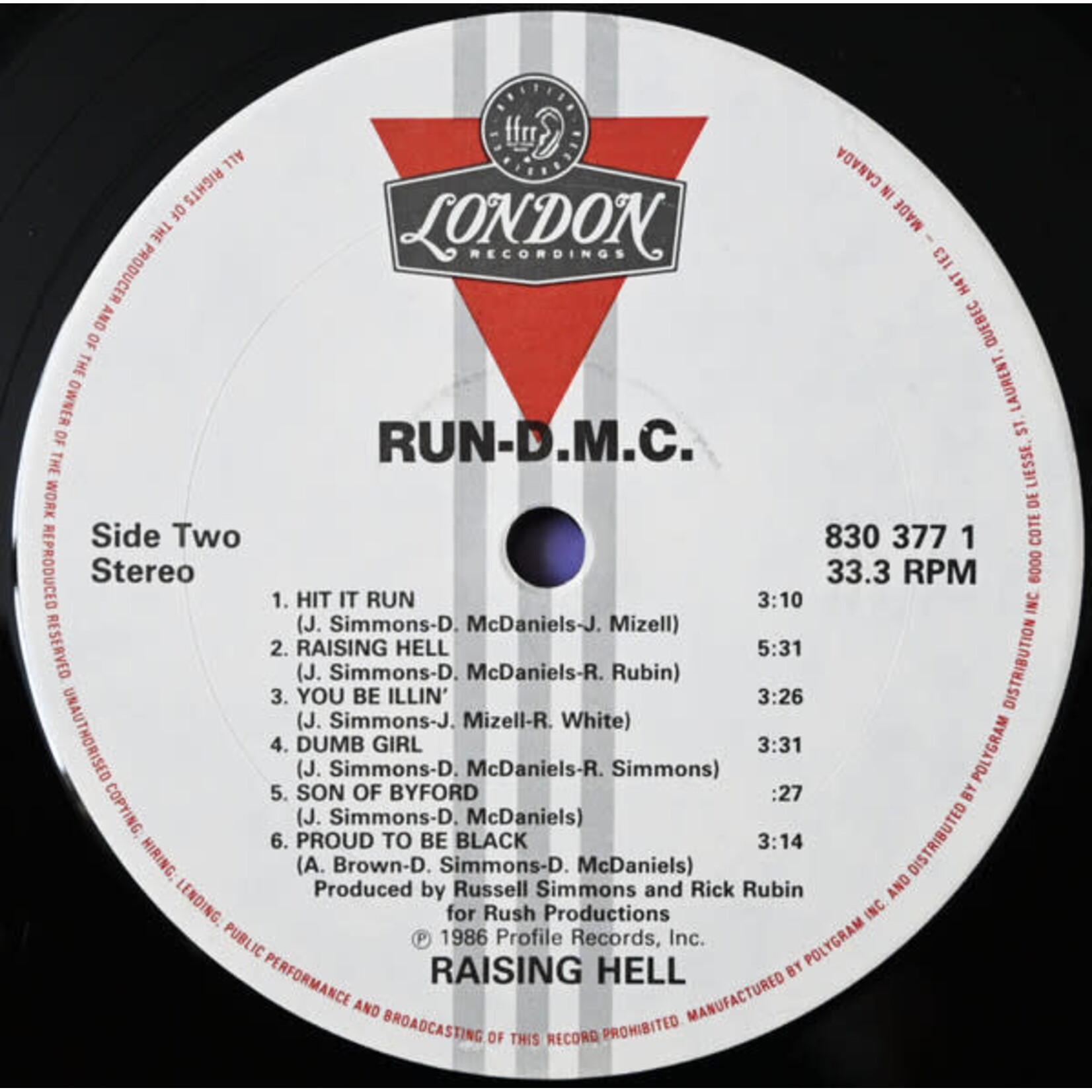 Run DMC: Raising Hell [VINTAGE]