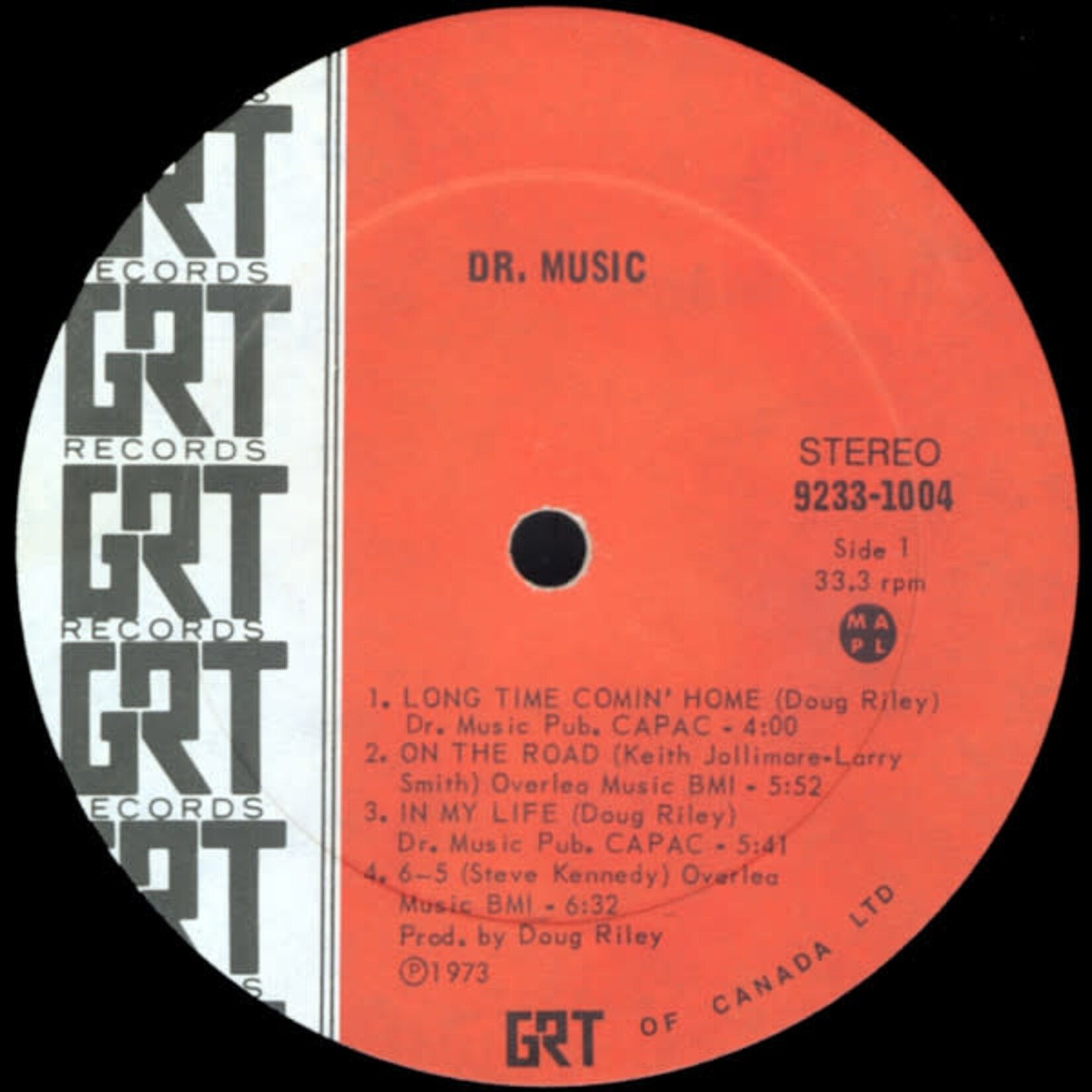 [Vintage] Dr. Music: self-titled (yellow cover)[VINTAGE]