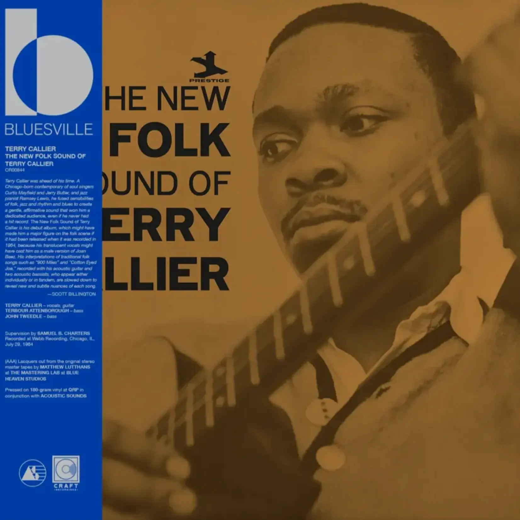 [New] Callier, Terry: New Folk Sound Of Terry [CONCORD JAZZ INC]