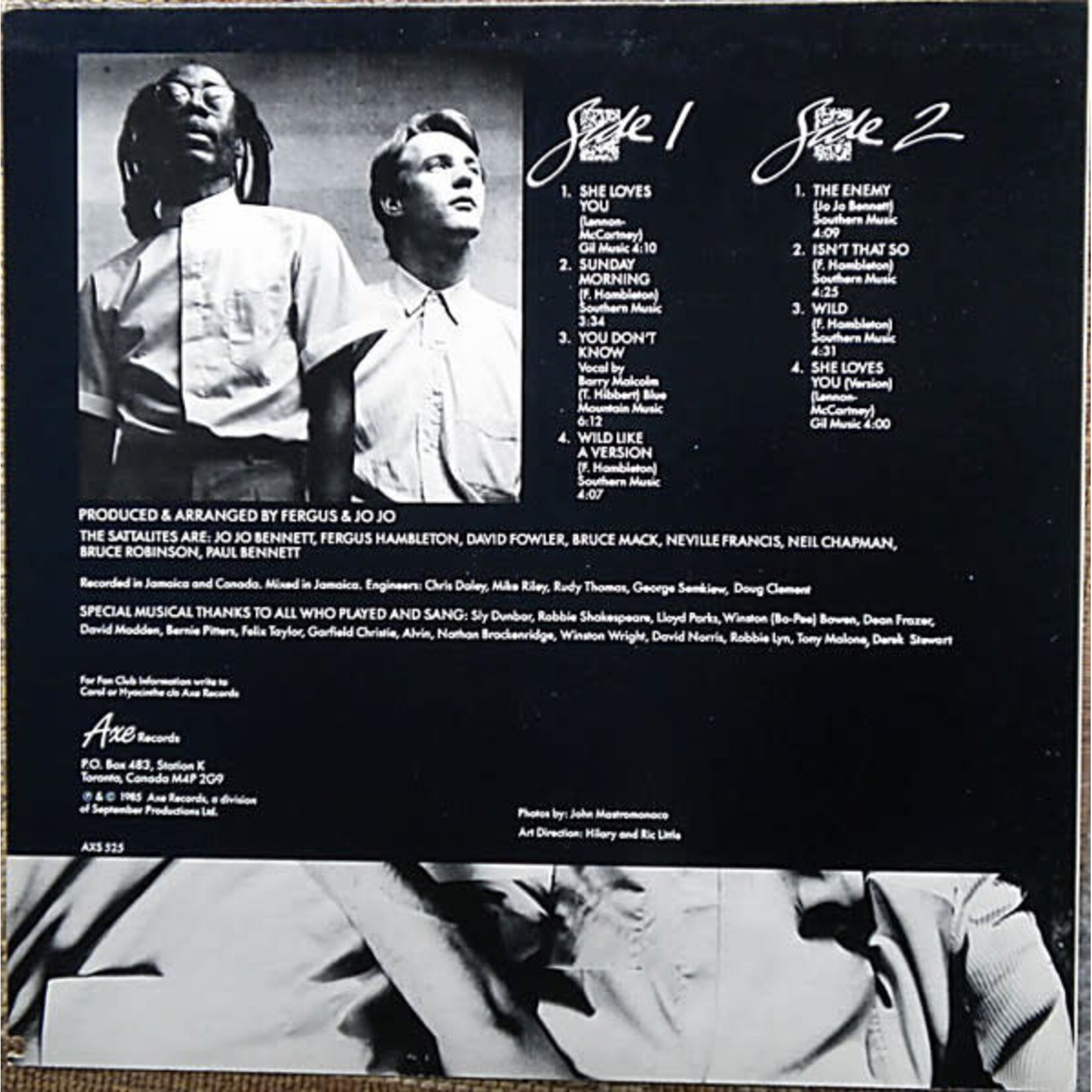 [Vintage Vinyl] Sattalites: Self-Titled [VINTAGE]