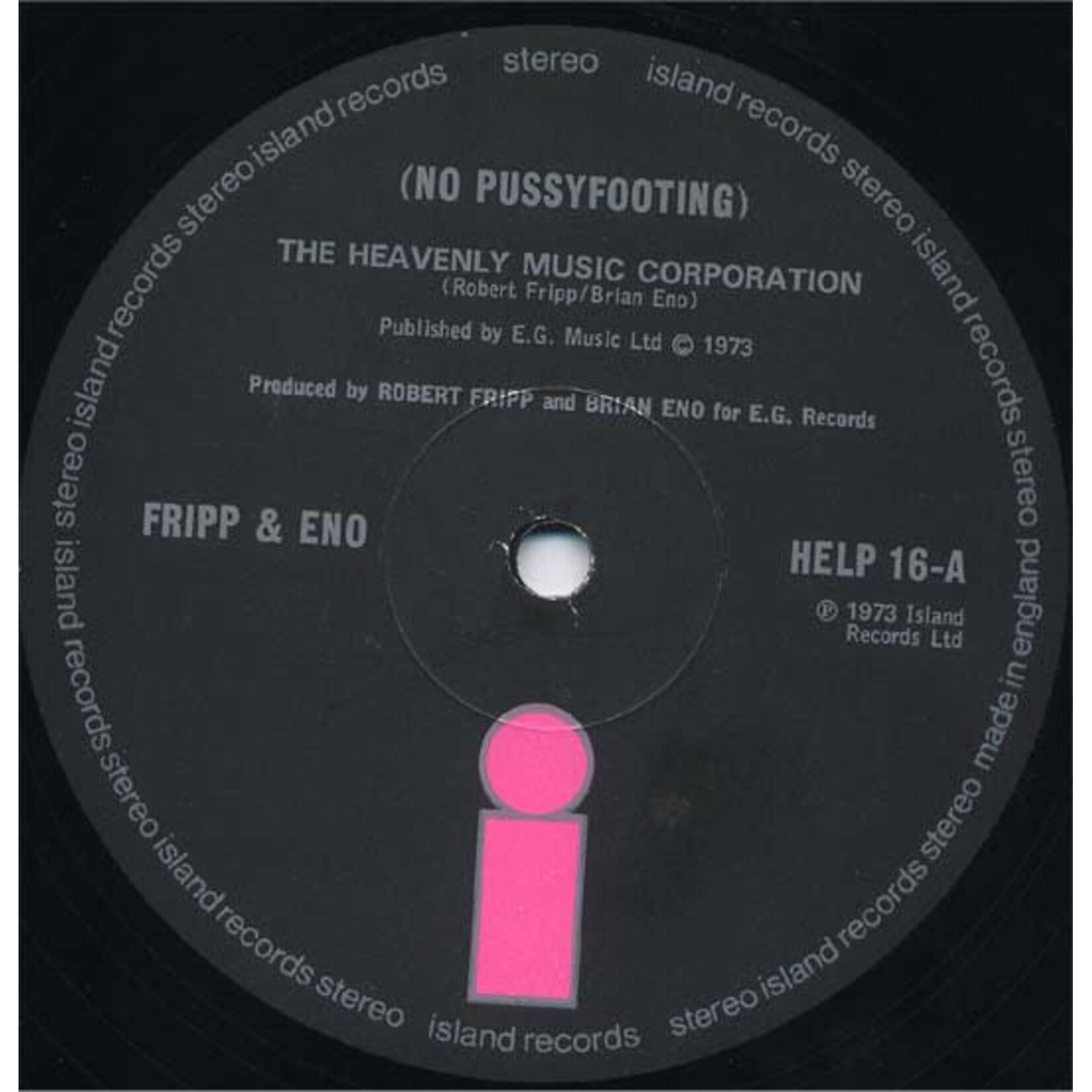 Eno, Brian & Robert Fripp: No Pussyfooting [VINTAGE]