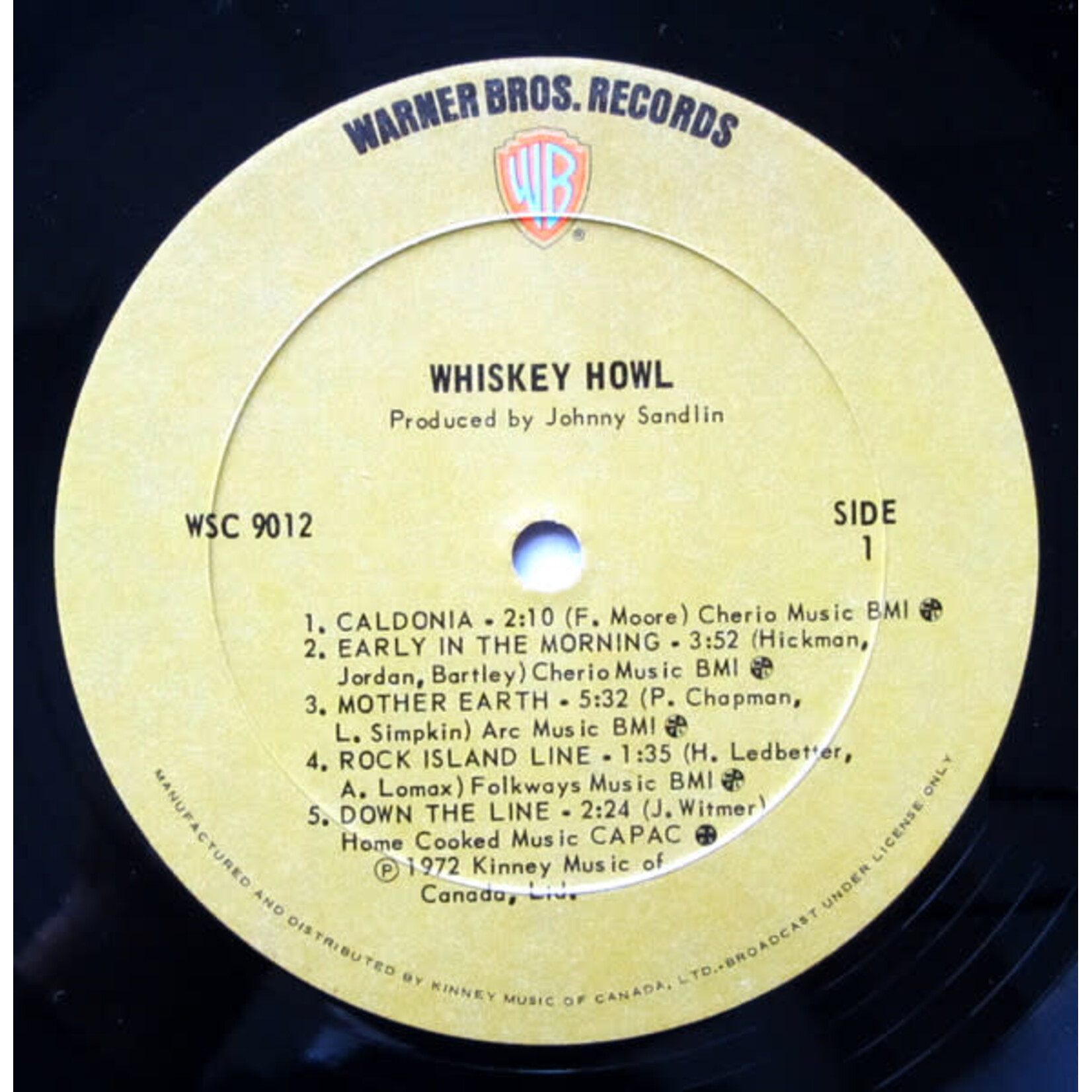 [Vintage] Whiskey Howl: self-titled [VINTAGE]