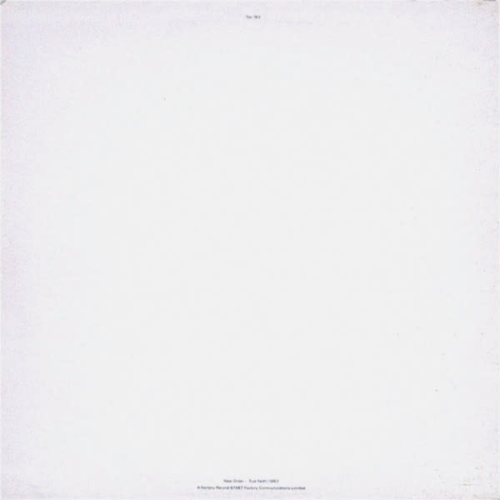 [Vintage Vinyl] New Order: True Faith Remix (12") [VINTAGE]