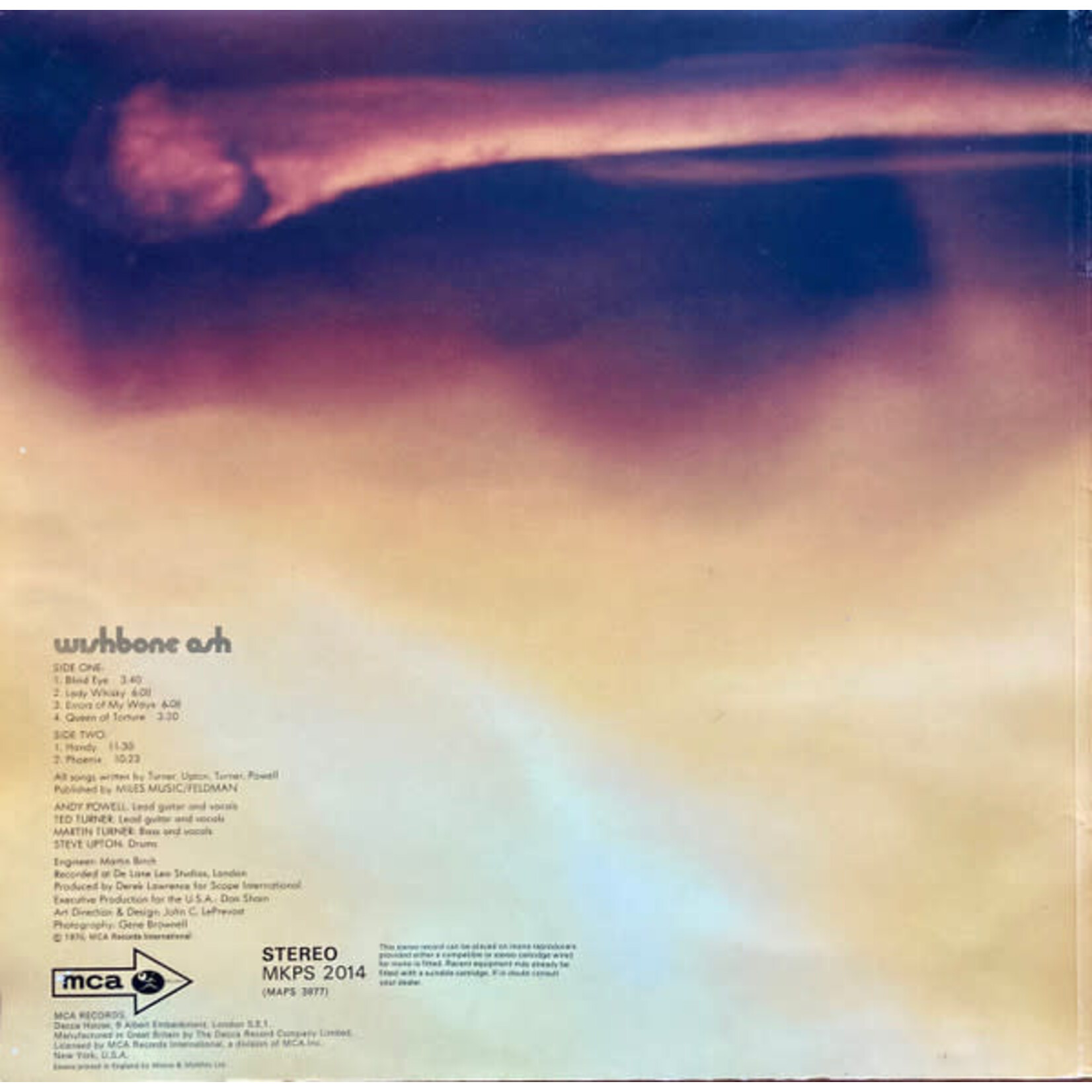 [Vintage] Wishbone Ash: self-titled [VINTAGE]