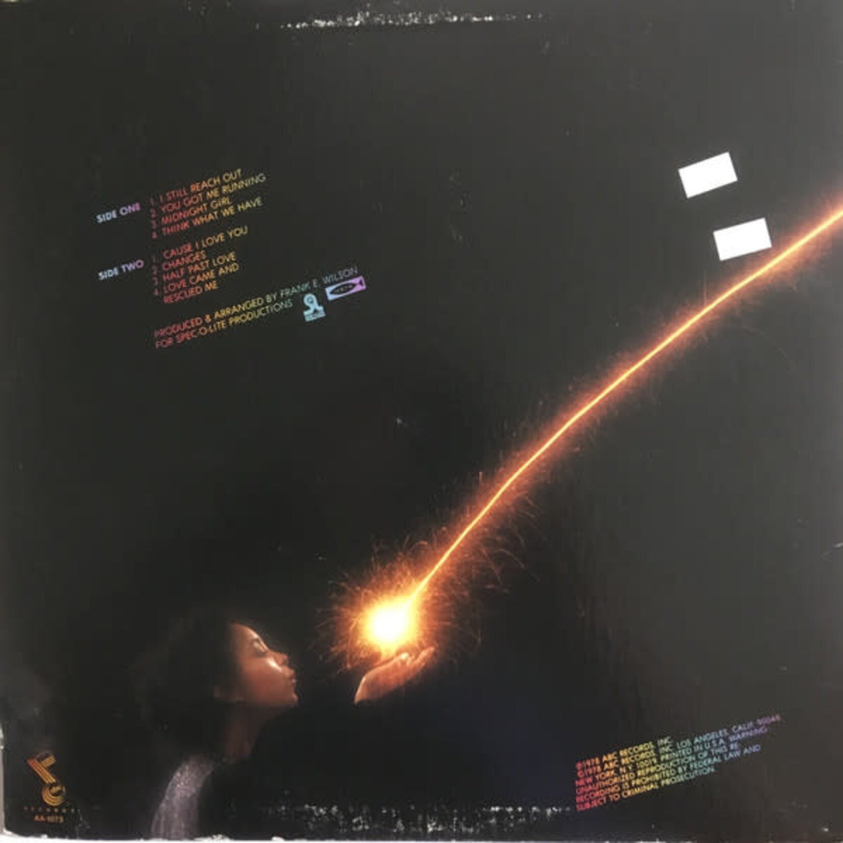 [Vintage Vinyl] Williams, Lenny: Spark of Love [VINTAGE]