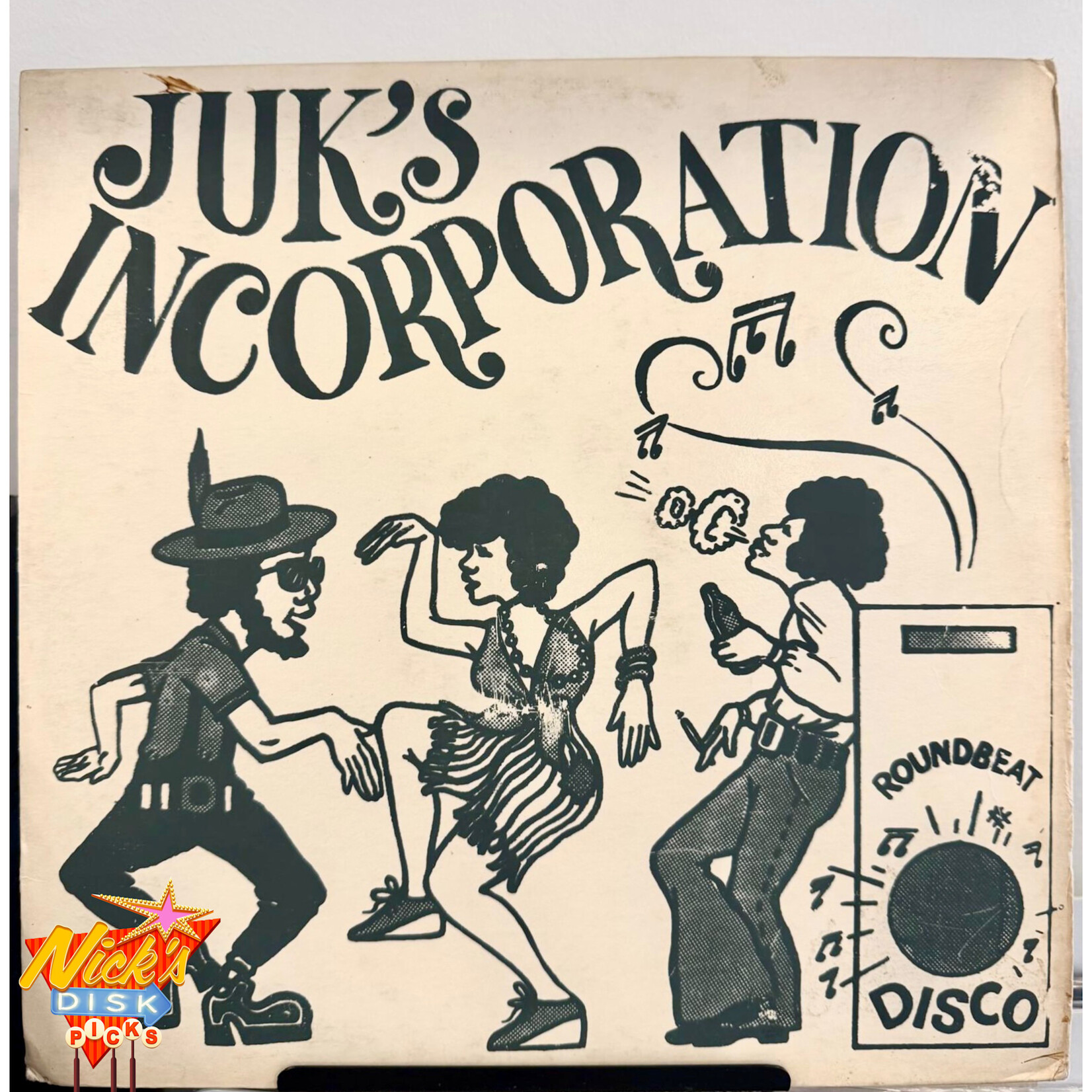 [Nick's Disk Pics] Dub Specialist: Juk's Incorporation (1976 Jamaica, Disc VG+) [STUDIO ONE]