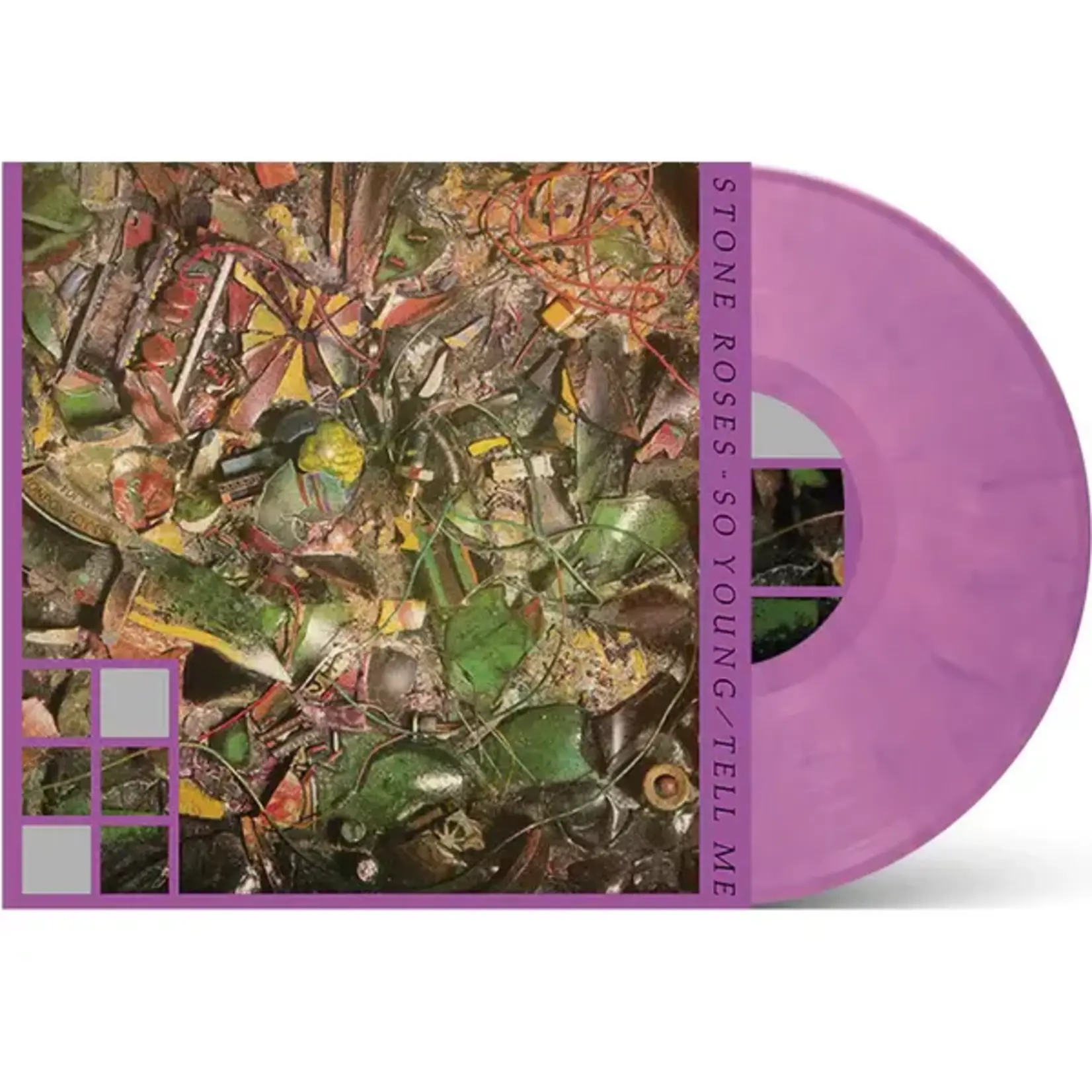 [New] Stone Roses: So Young/Tell Me (colour/re-issue of debut single) [(12"EP), VINYL REVIVAL]