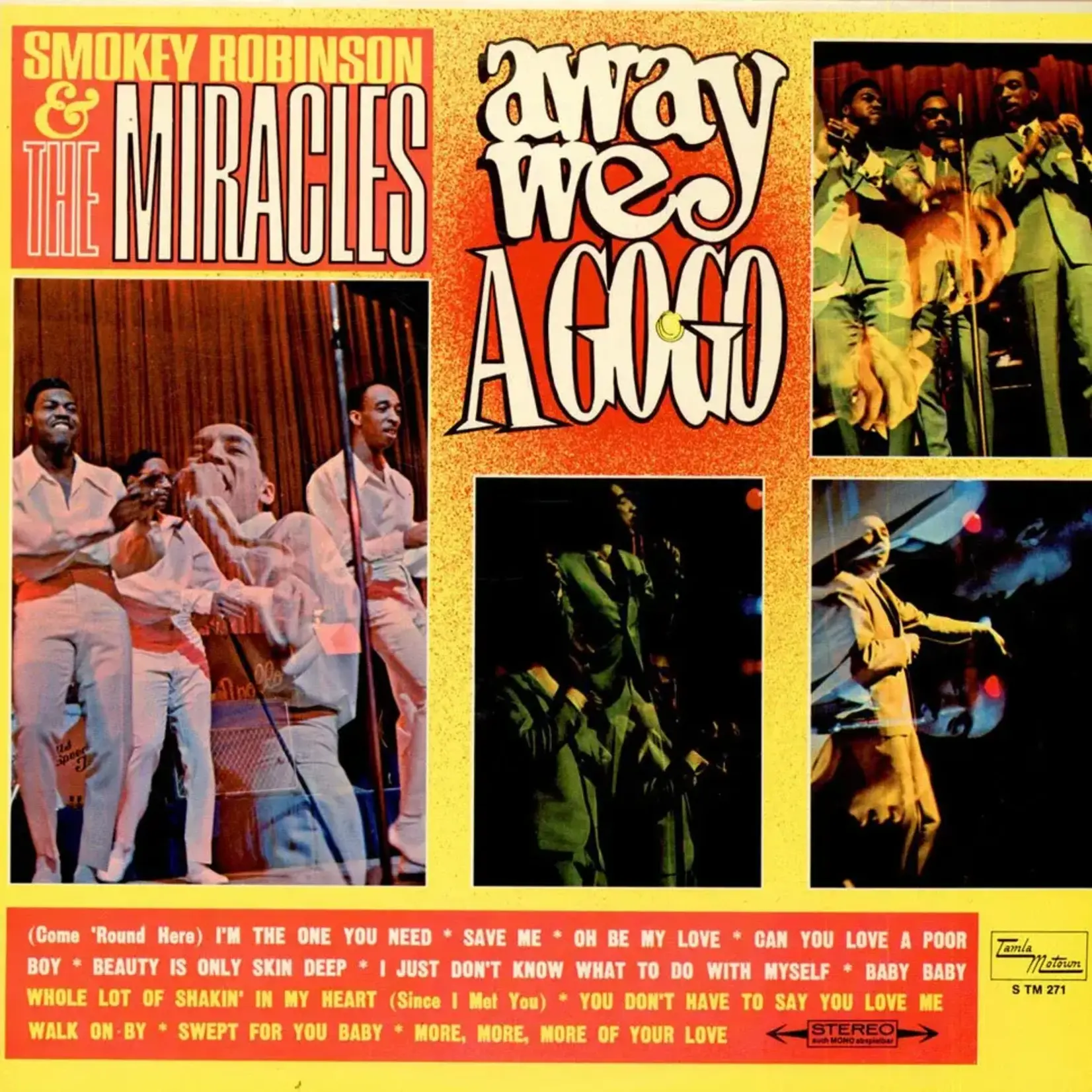 [Vintage Vinyl] Robinson, Smokey & The Miracles: Away We A Go-Go