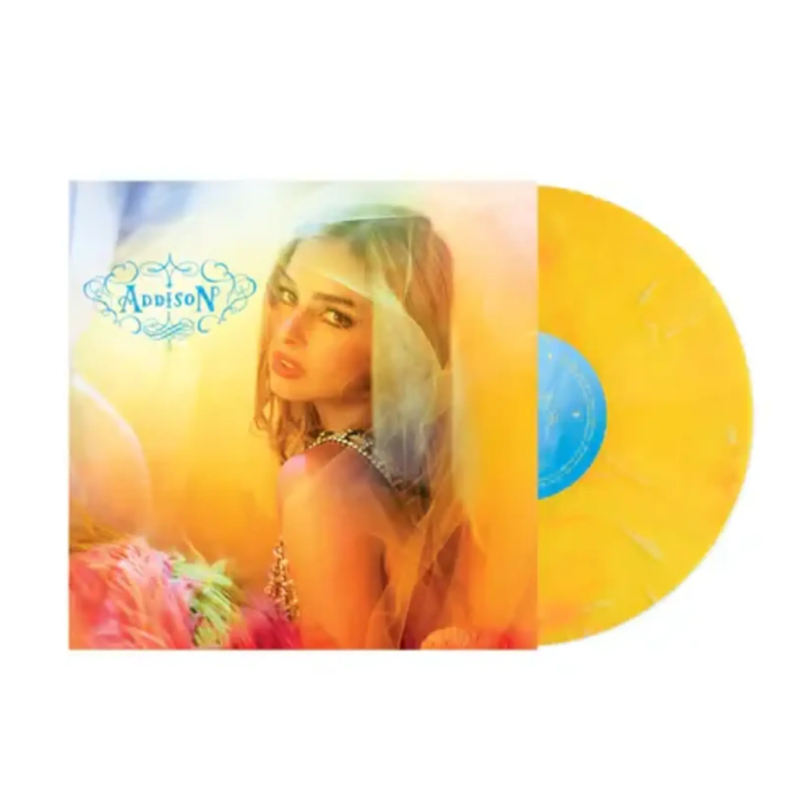[New Vinyl] Addison Rae: Addison (Yellow Marble Vinyl) [Columbia]