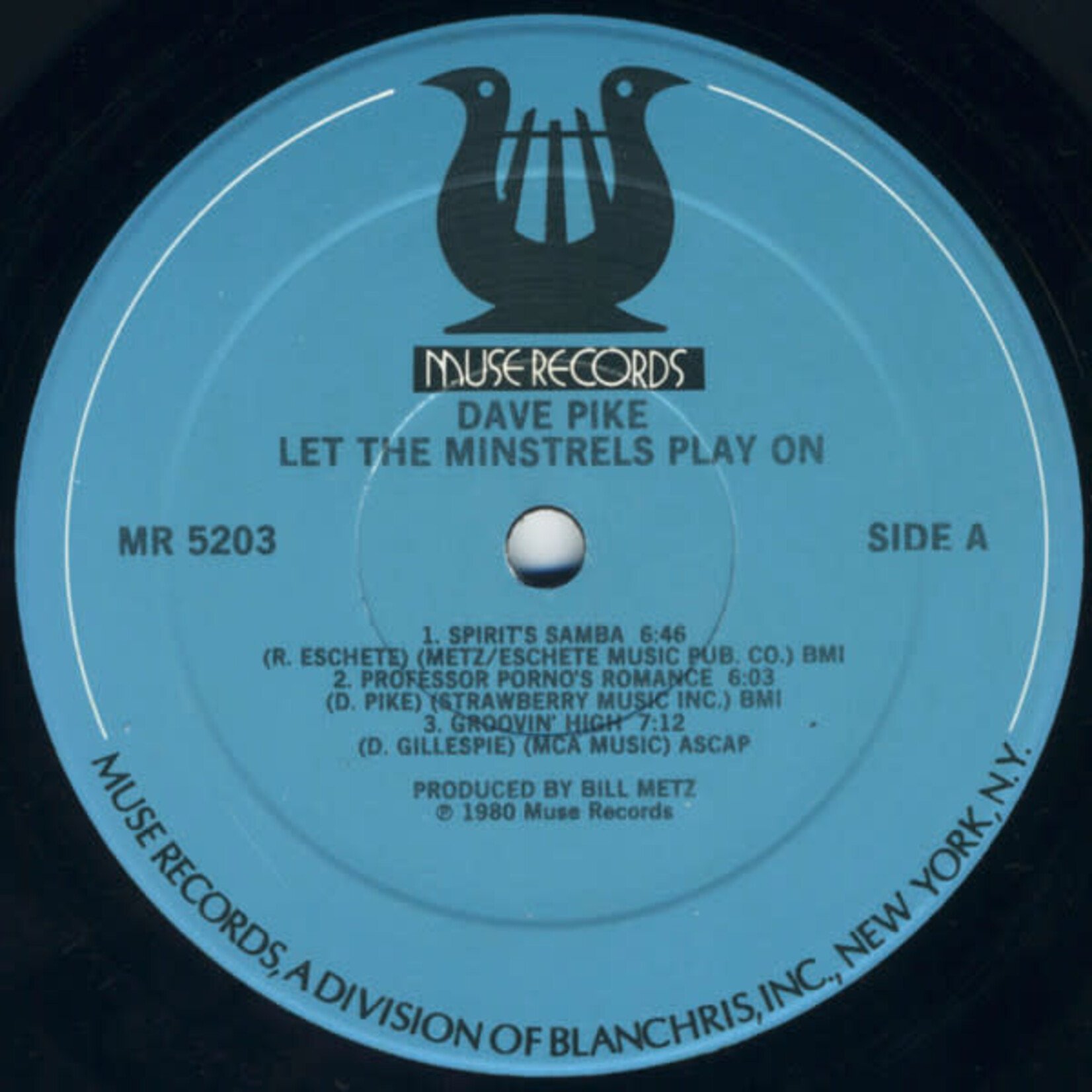 [Kollectibles] Pike, Dave: Let The Minstrels Play On (1980, USA, VG+) [MUSE]