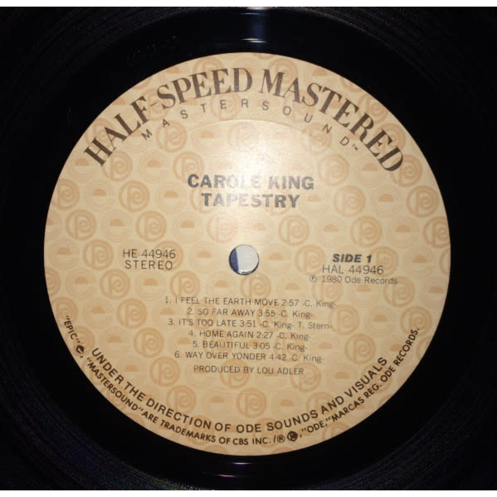 [Kollectible Vinyl] King, Carole: Tapestry (1980, USA, Half-Speed Mastered, Ex) [EPIC]