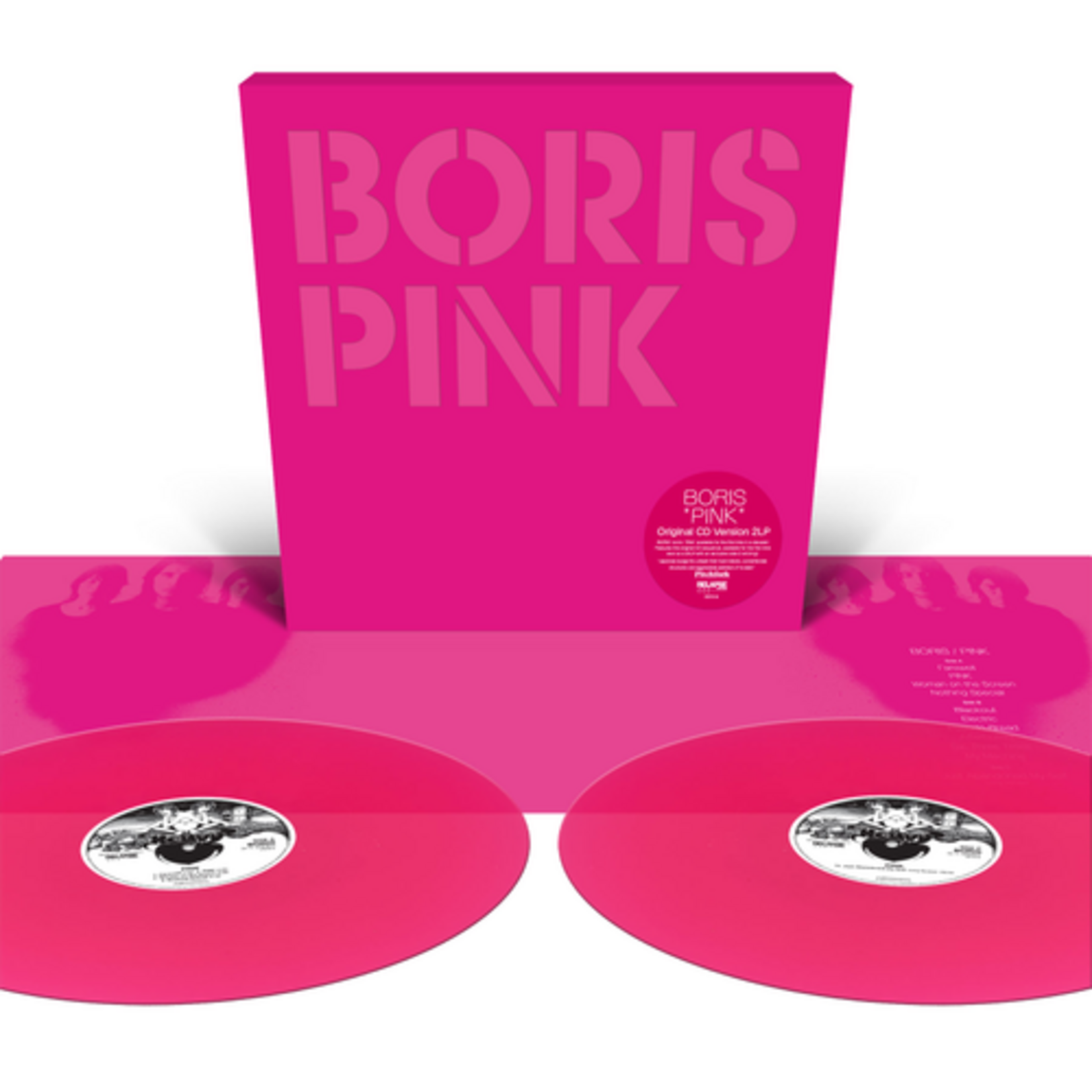 [New Vinyl] Boris: Pink (20th Anniversary) (Neon Magenta Vinyl) [Relapse]