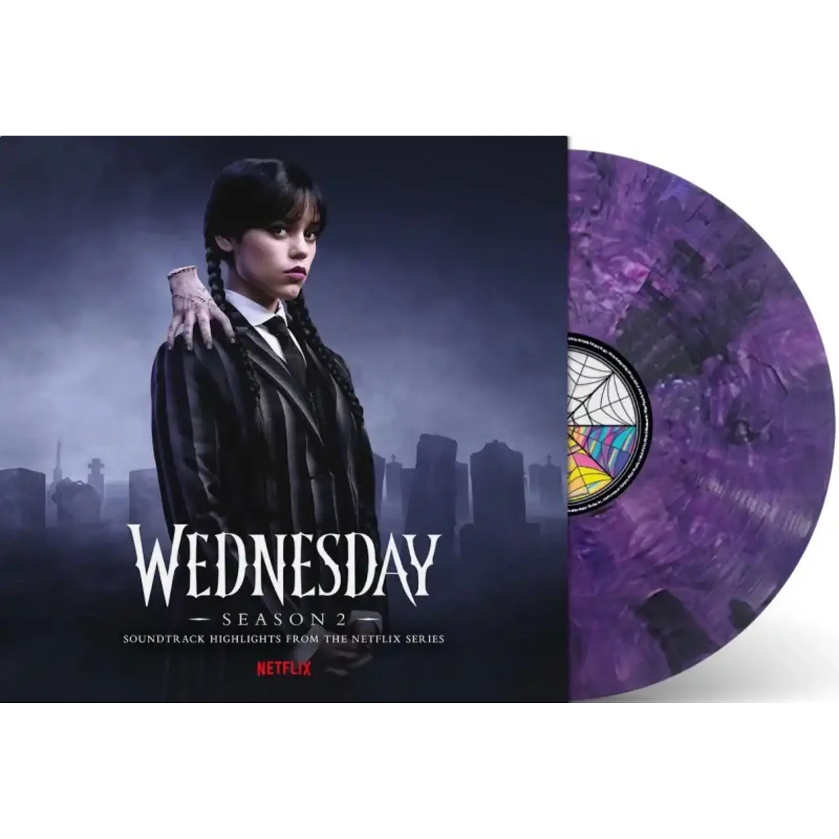 [New Vinyl] Chris Bacon, Wednesday Addams, Nevermore Academy Orchestra: Wednesday: Season 2 (Soundtrack Highlights From The Netflix Series) [Milan Records]