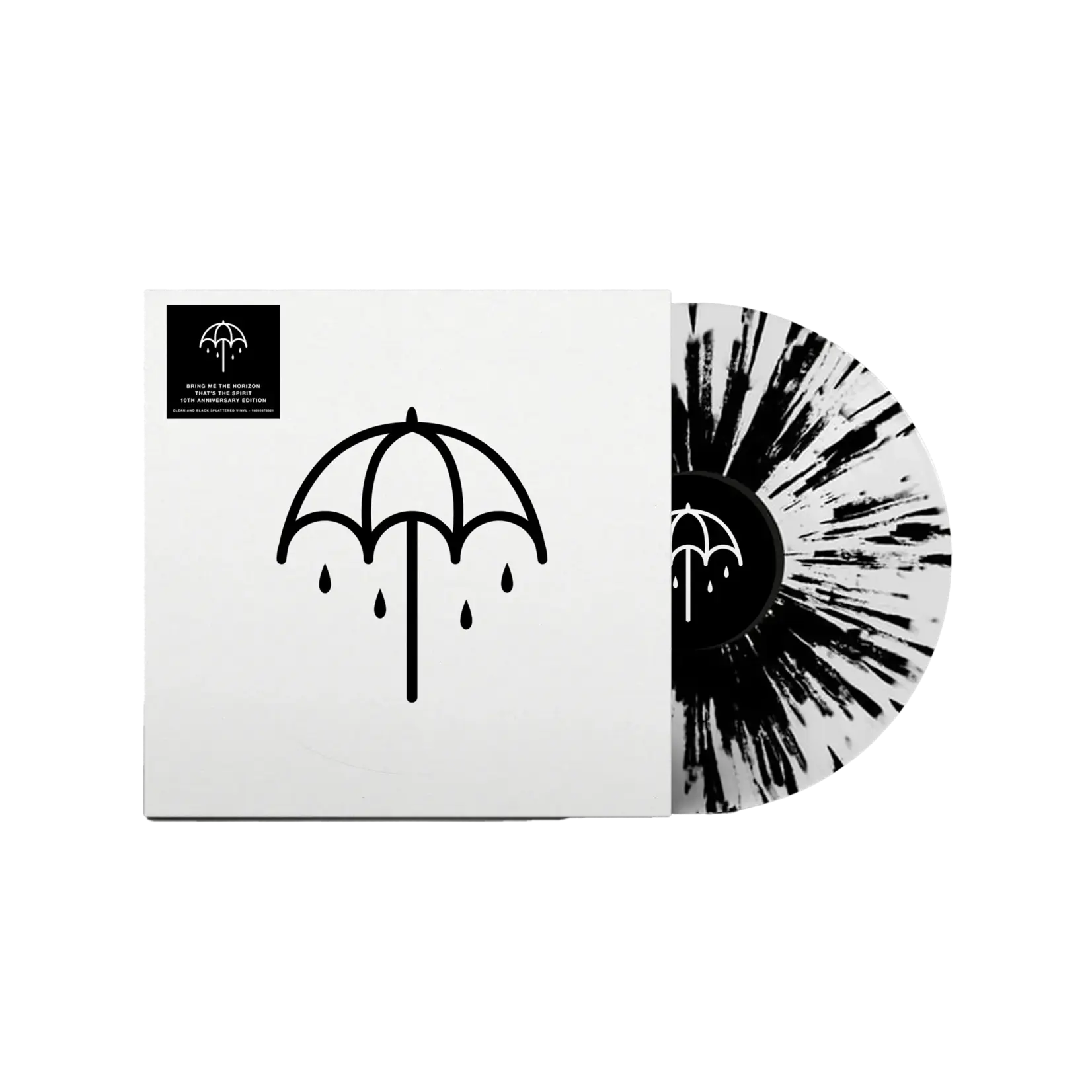 [New Vinyl] Bring Me The Horizon: That's The Spirit (10th Anniversary Edition) (Clear And Black Splattered Vinyl [Music For Nations]
