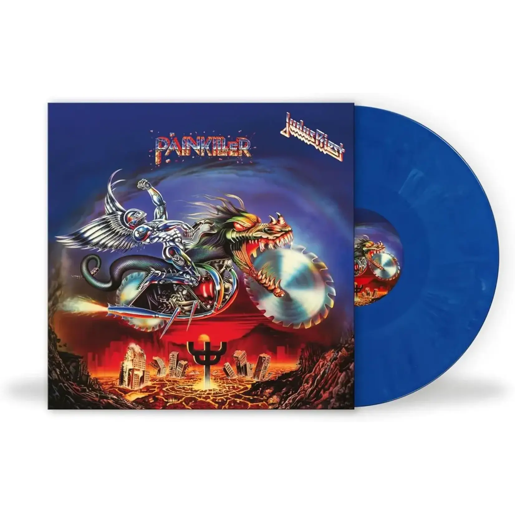 [New] Judas Priest: Painkiller (35th ann) (marble blue vinyl-remastered) [LEGACY]