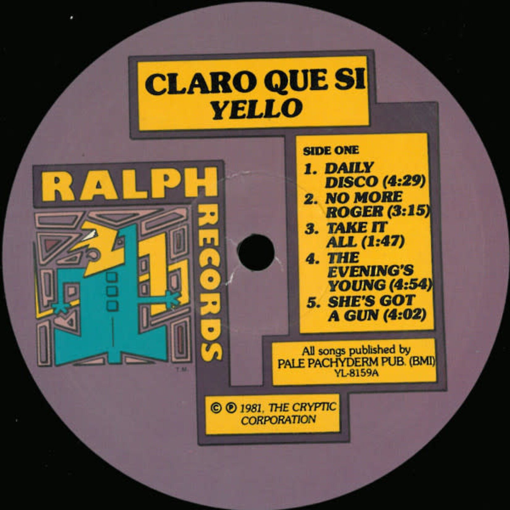 [Kollectibles] Yello: Claro Que Si (1981, US, In Shrink, NM) [RALPH]