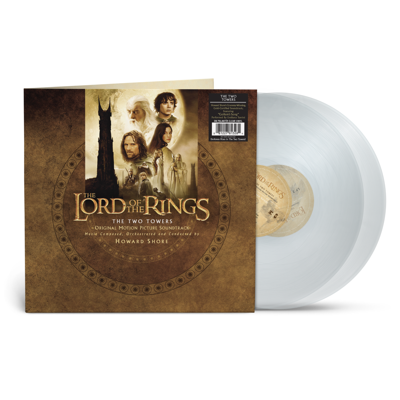 [New] soundtrack: The Lord of the Rings: The Two Towers (2LP-milky clear vinyl) [RHINO]