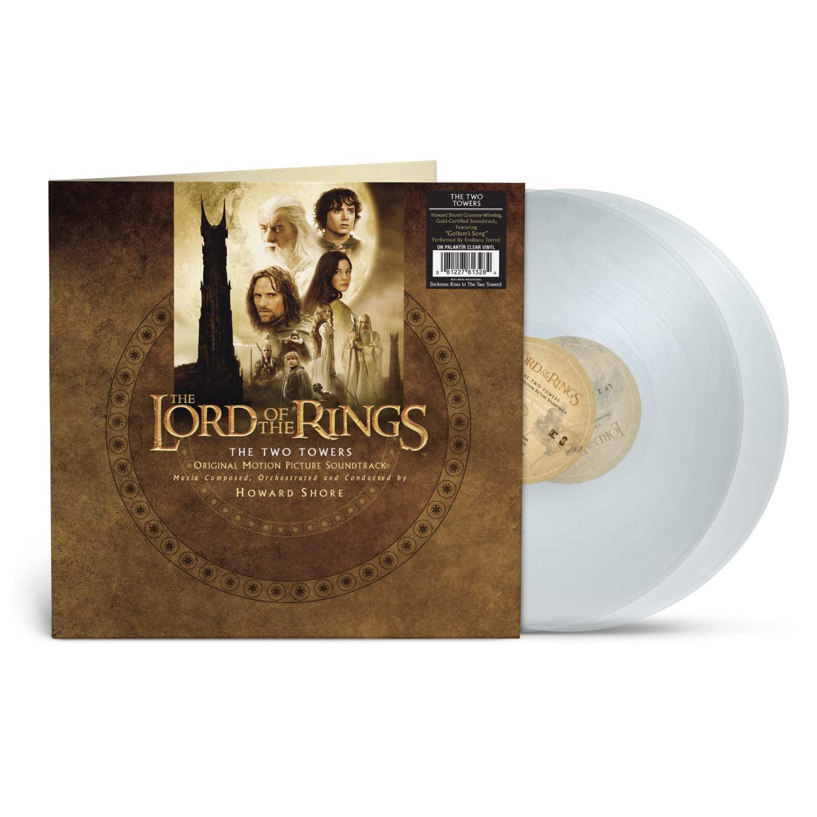 [New Vinyl] soundtrack: The Lord of the Rings: The Two Towers (2LP-milky clear vinyl) [RHINO]