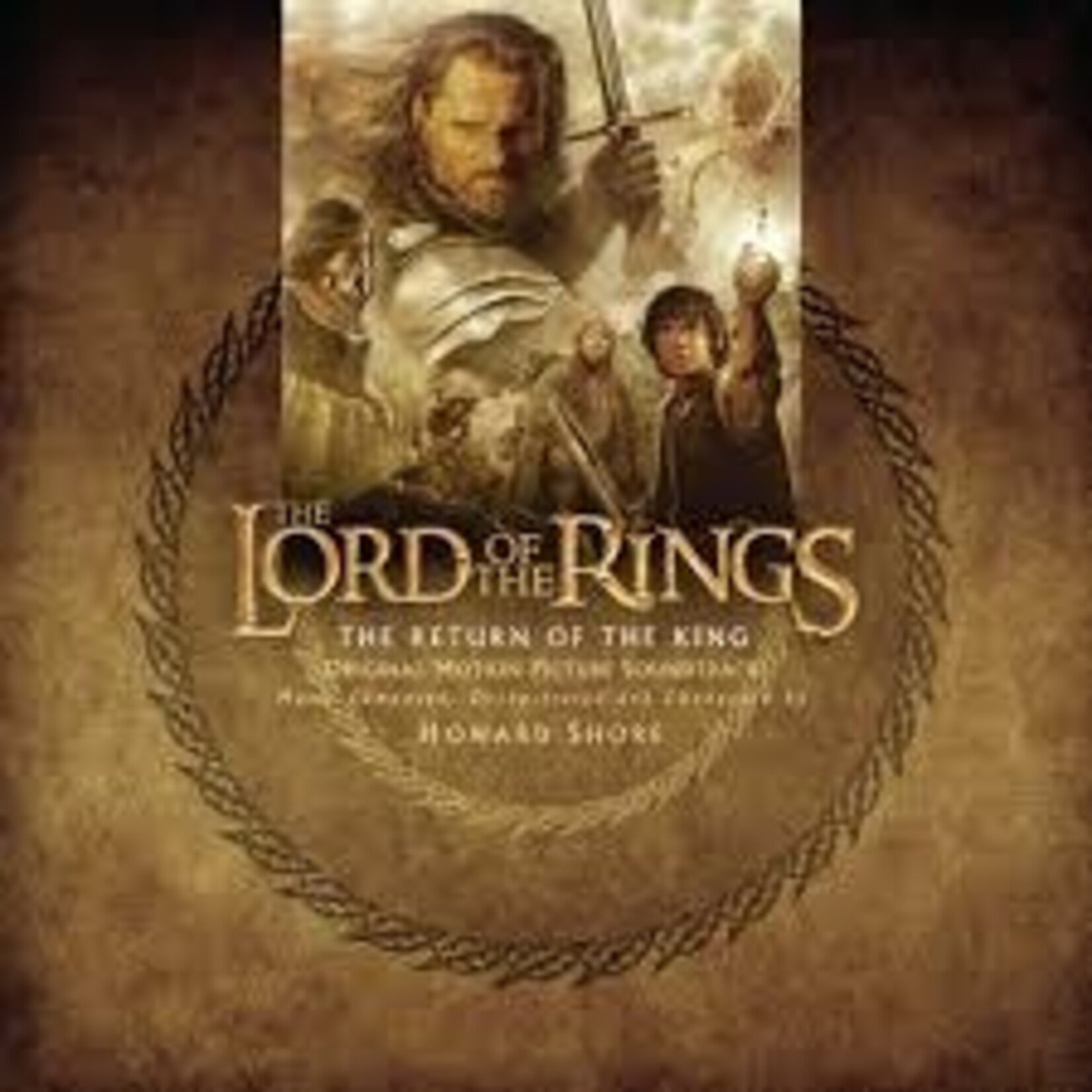 [New] soundtrack: The Lord of the Rings: The Return of the King (2LP-milky clear vinyl) [RHINO]