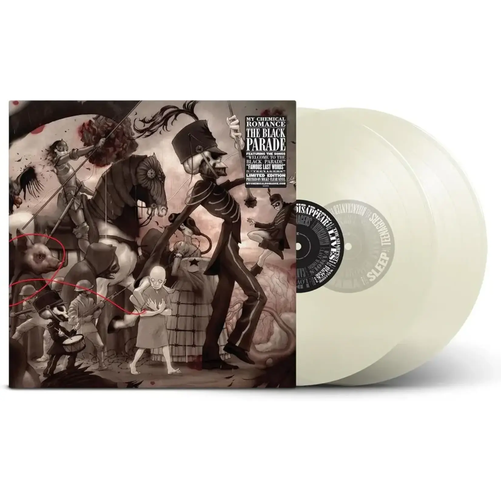 [New Vinyl] My Chemical Romance: The Black Parade (Snowy White Vinyl) [Warner]