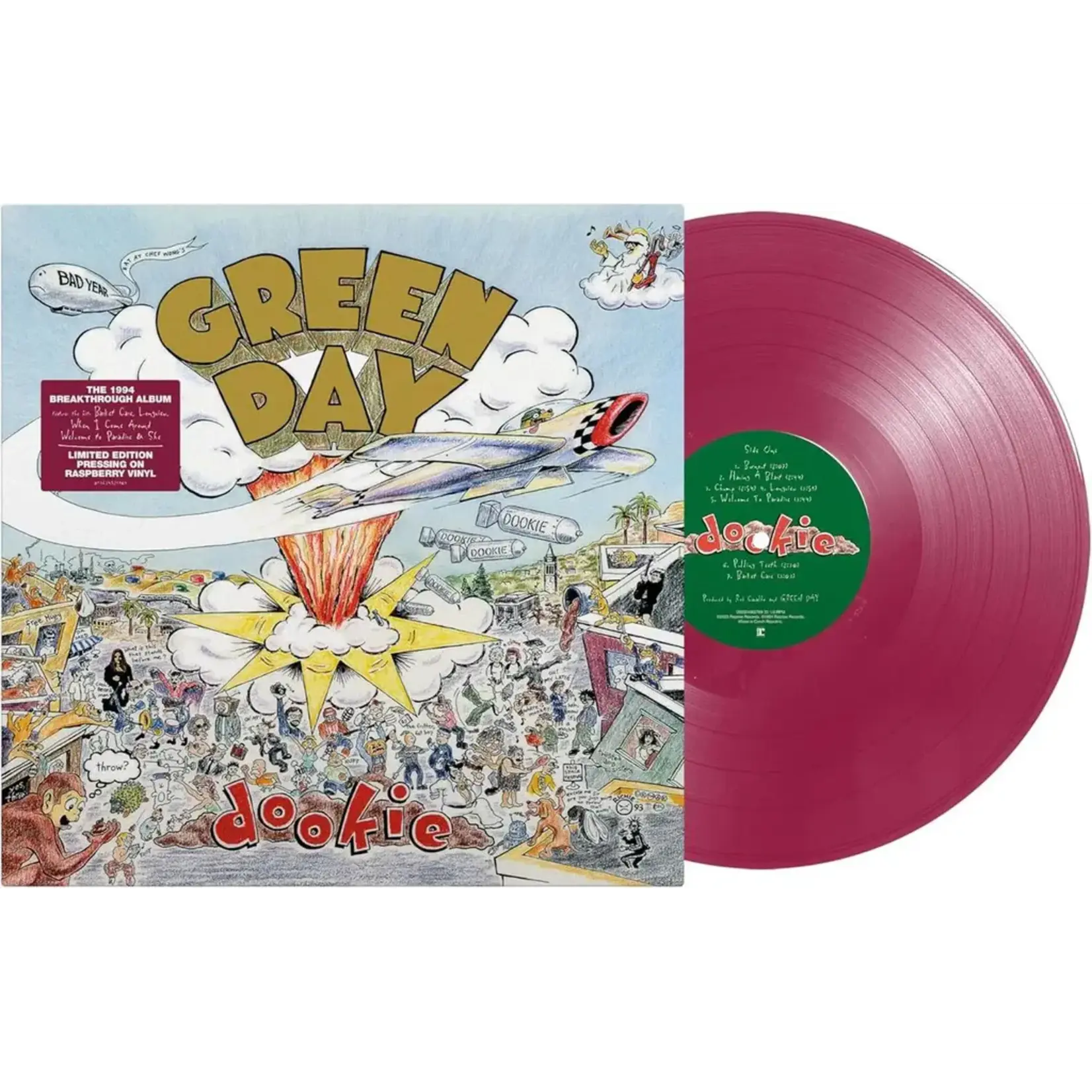 [New Vinyl] Green Day: Dookie (Fruit Punch Vinyl) [Warner]