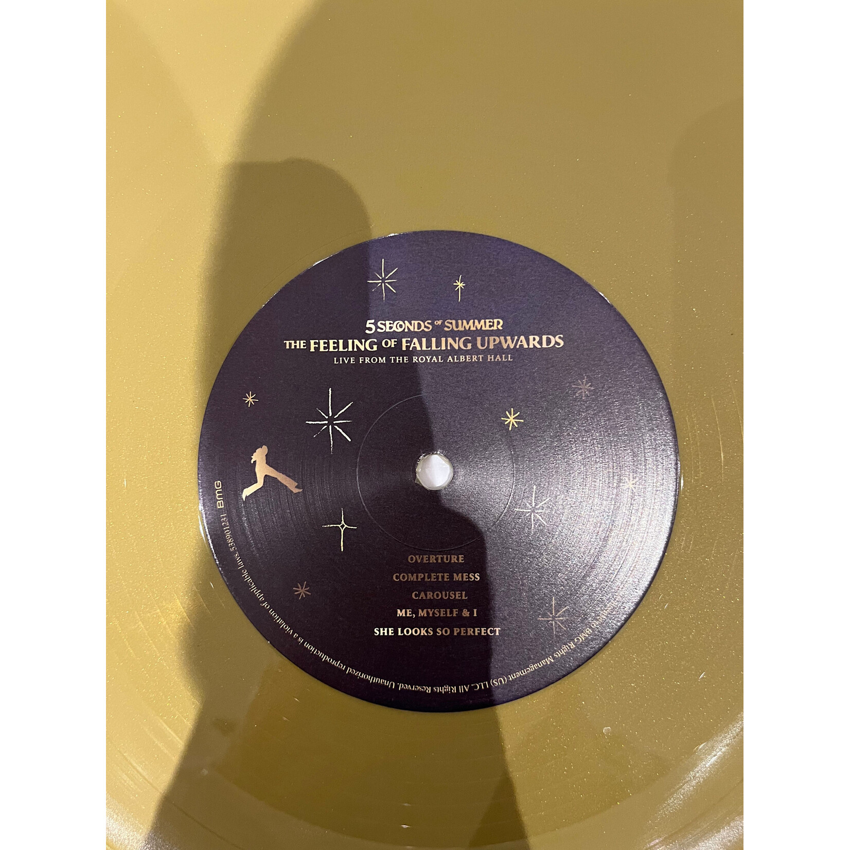 [Kollectibles] 5 Seconds Of Summer: The Feeling Of Falling Upwards Live From The Royal Albert Hall (2023, US, Limited Ed. Gold Vinyl, NM) [BMG]