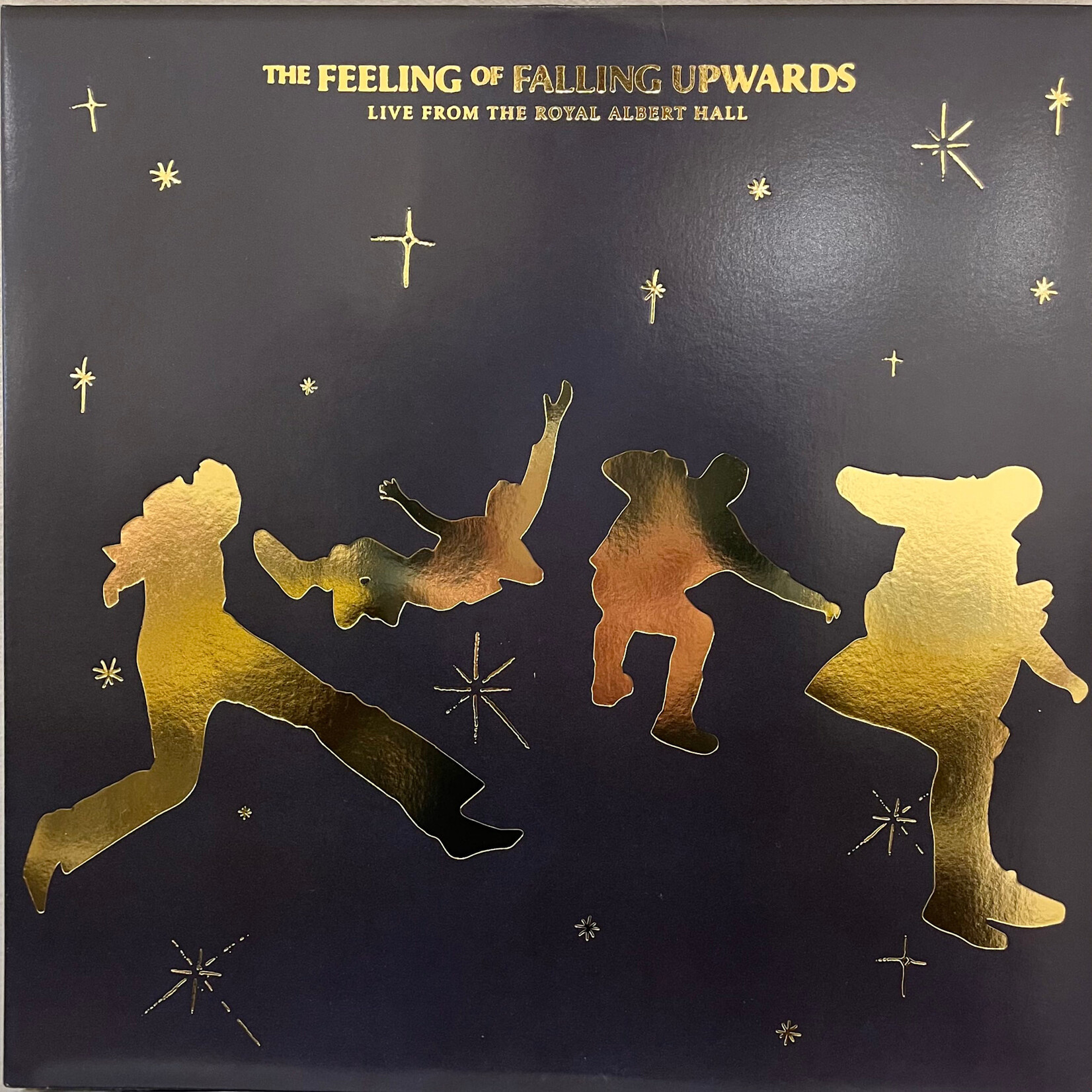 [Kollectible Vinyl] 5 Seconds Of Summer: The Feeling Of Falling Upwards Live From The Royal Albert Hall (2023, US, Limited Ed. Gold Vinyl, NM) [BMG]