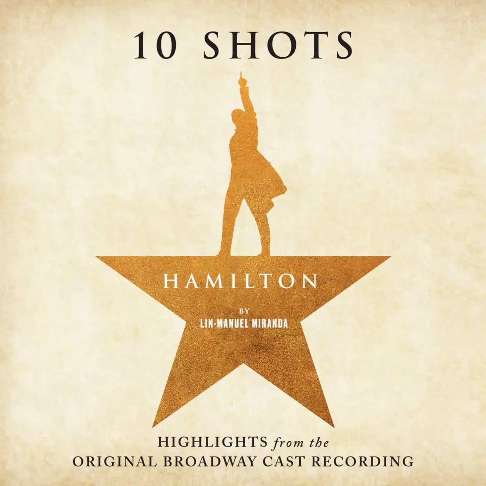 [New] Original Broadway Cast Recording: Hamilton: 10 Shots (highlights) (burr's color vinyl-indie excl.) [ATLANTIC]