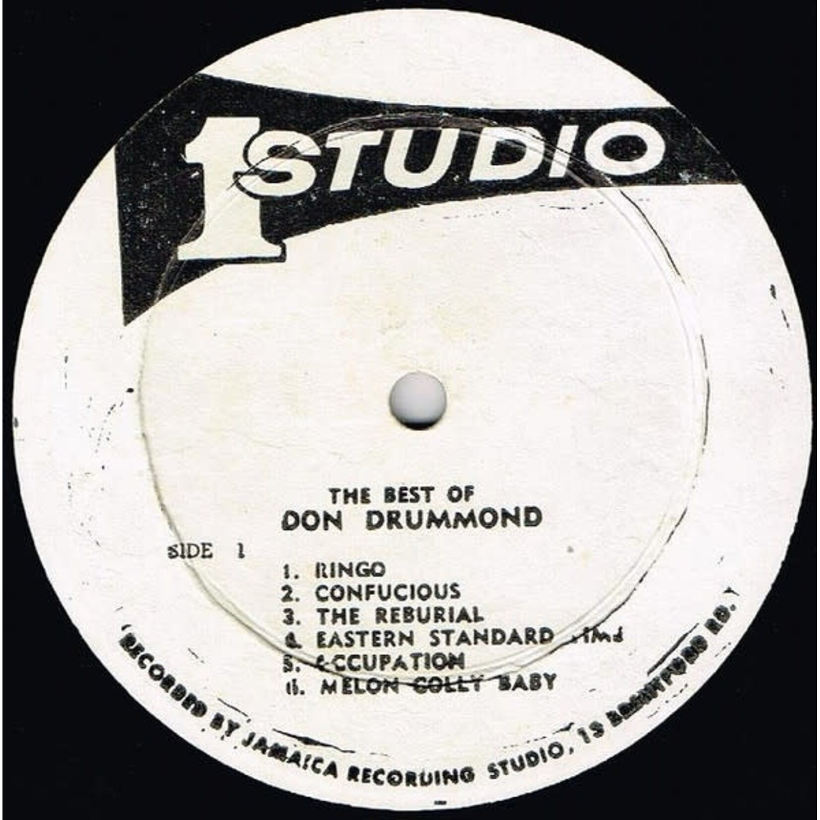 [Kollectibles] Don Drummond: The Best Of Don Drummond (1969, Jamaica, VG) [STUDIO ONE]