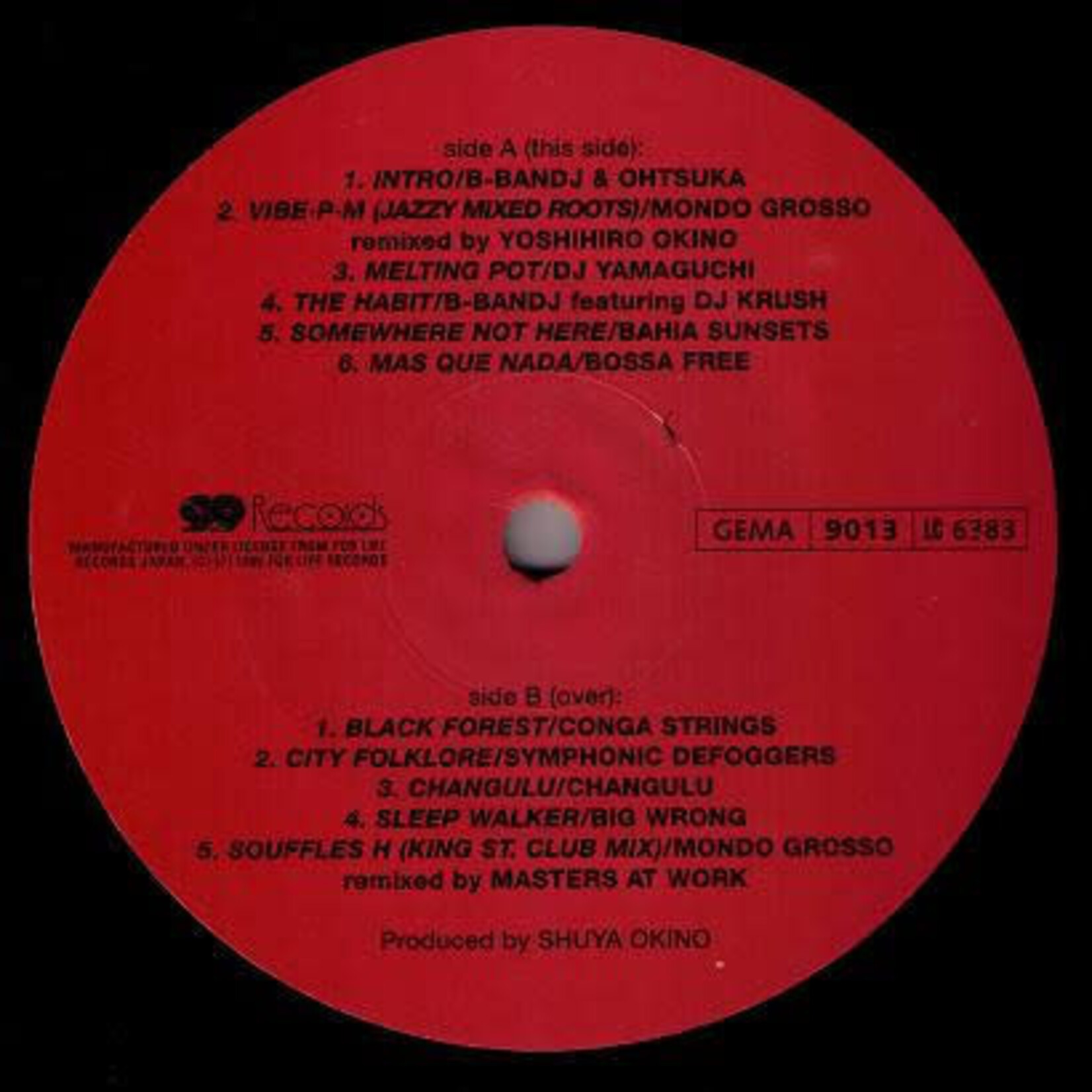 [Kollectibles] V/A: Kyoto Jazz Massive (1995, Germany, VG+)[99 RECORDS]