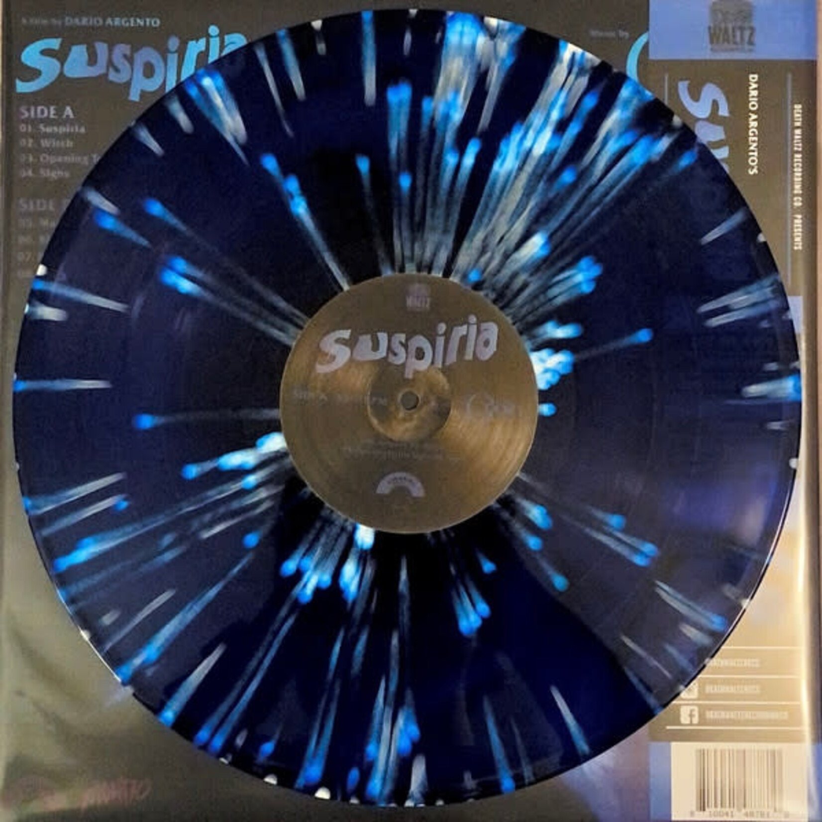 [Kollectible Vinyl] Goblin: Suspiria (2022, USA, Blue Wax, Soundtrack, VG+) [DEATH WALTZ RECORDING COMPANY]