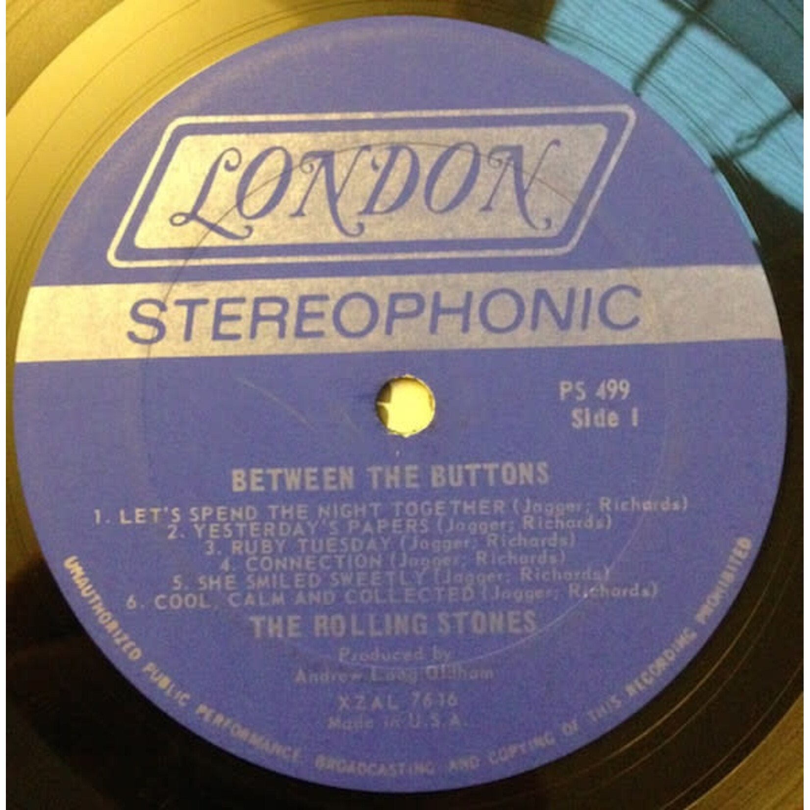 [Kollectible Vinyl] Rolling Stones: Between the Buttons (1967, USA, VG+)[LONDON]