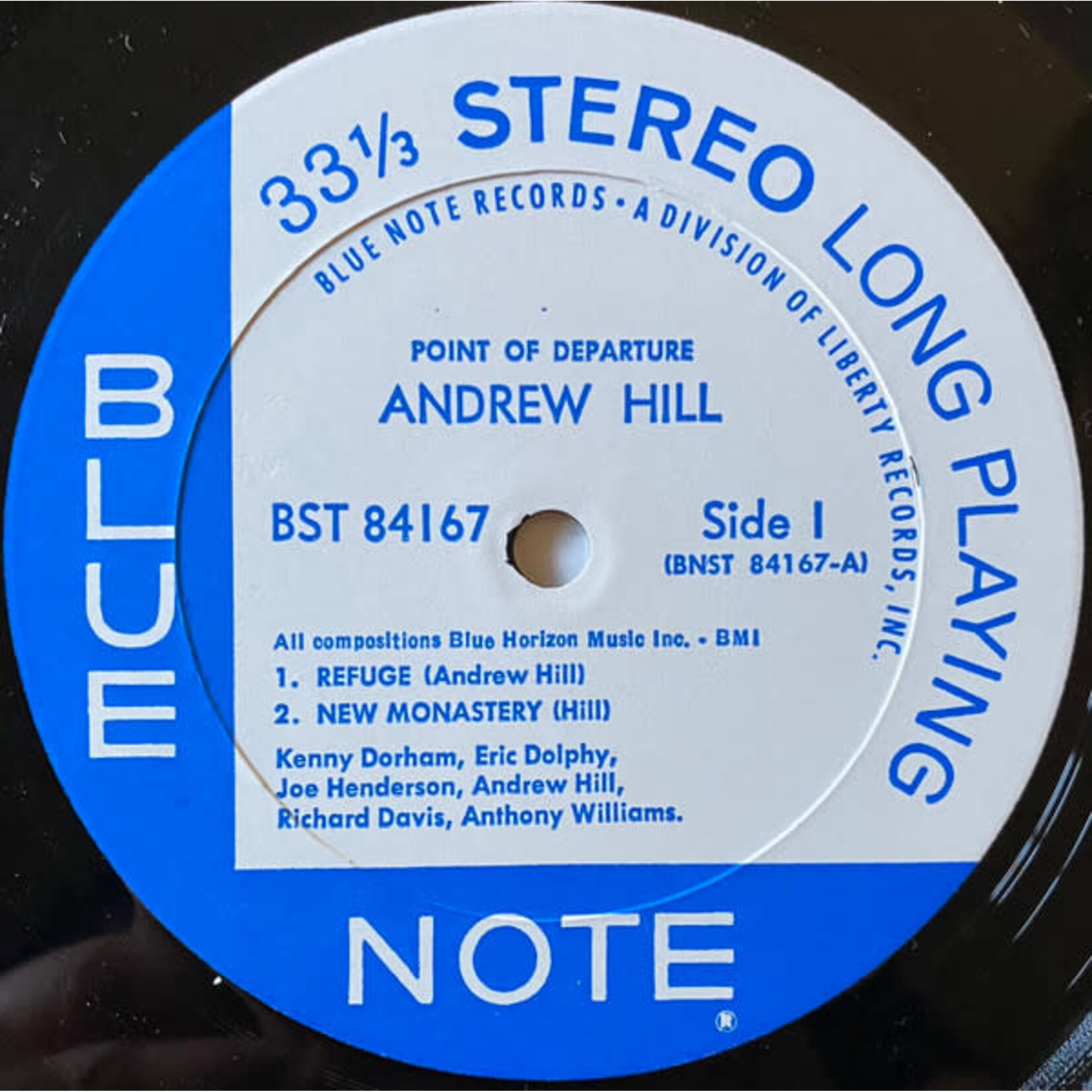 [Kollectibles] Hill, Andrew: Point of Departure (1967, USA, Liberty Press, Van Gelder, VG+)[BLUE NOTE]