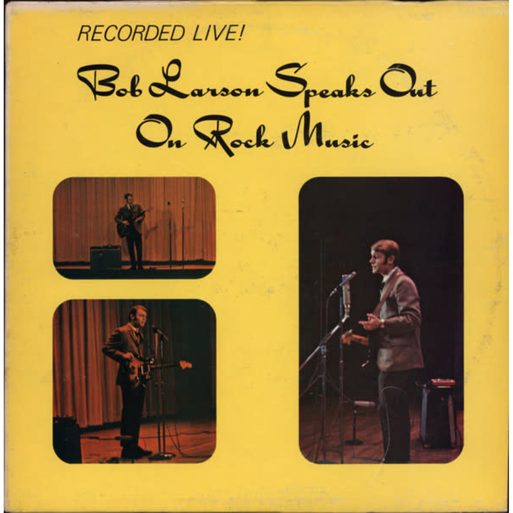 [Kollectibles] Larson, Bob: Speaks Out On Rock Music (1970, USA, Spoken Word, VG+)[BELAR]