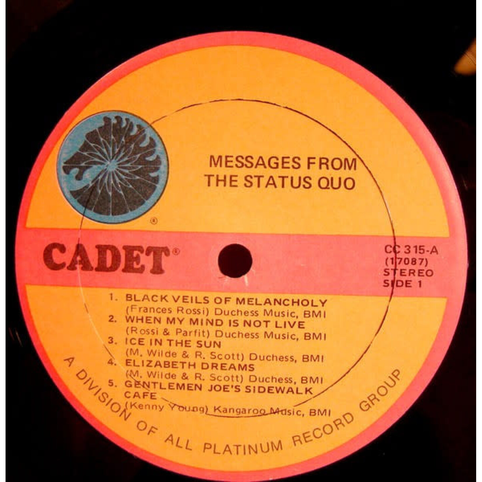 [Kollectibles] Status Quo: Messages From The (1976, USA, Psych, VG+)[CADET]