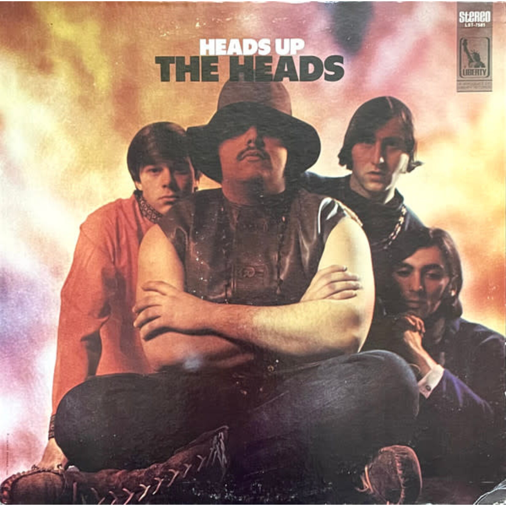 [Kollectibles] Heads: Heads Up (1968, USA, w/ Original Inner, Psych, VG+)[LIBERTY]