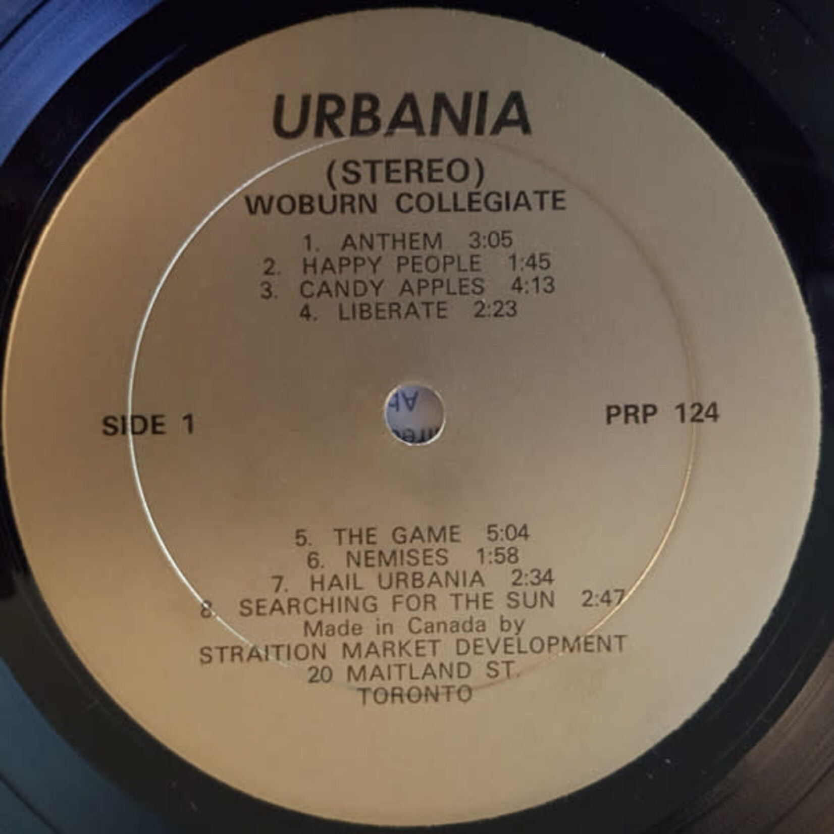 [Kollectible Vinyl] McAnuff, Des: Urbania: A New Rock Musical (1971, Canada, VG) [STRAITION MARKET DEVELOPMENT]