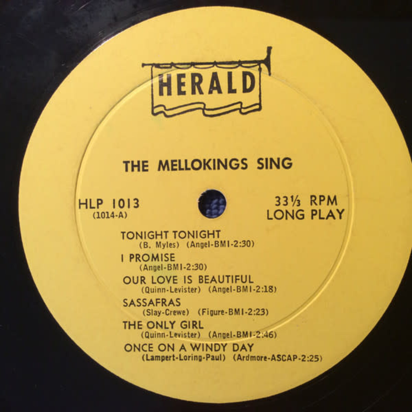 [Kollectibles] Mellokings: Tonight - Tonight (1959/1960, USA, Doo Wop, VG+) [HERALD]