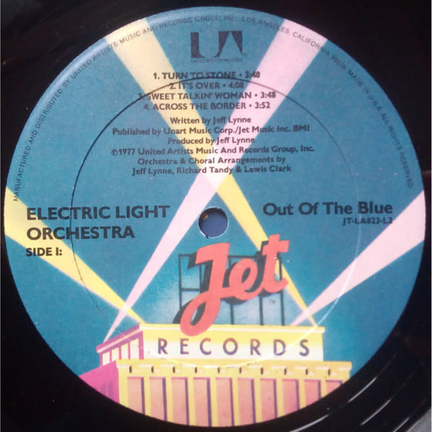 [Kollectibles] Electric Light Orchestra: Out Of The Blue (1977, USA, Spaceship Insert w/ Gimmick Foldout, VG+) [UNITED]