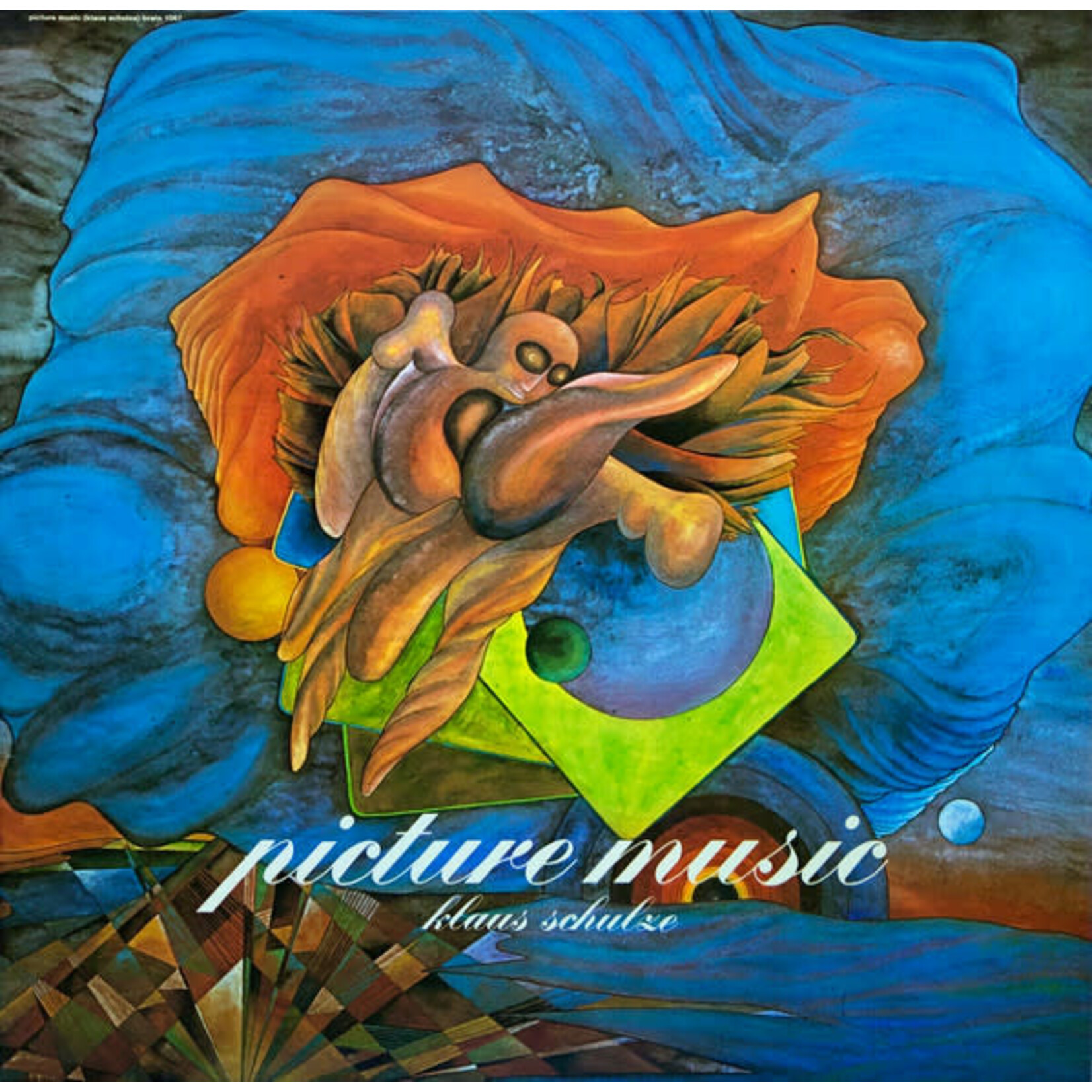 [Kollectible Vinyl] Schulze, Klaus: Picture Music (1975, Germany, Kraut Rock, VG+) [BRAIN]