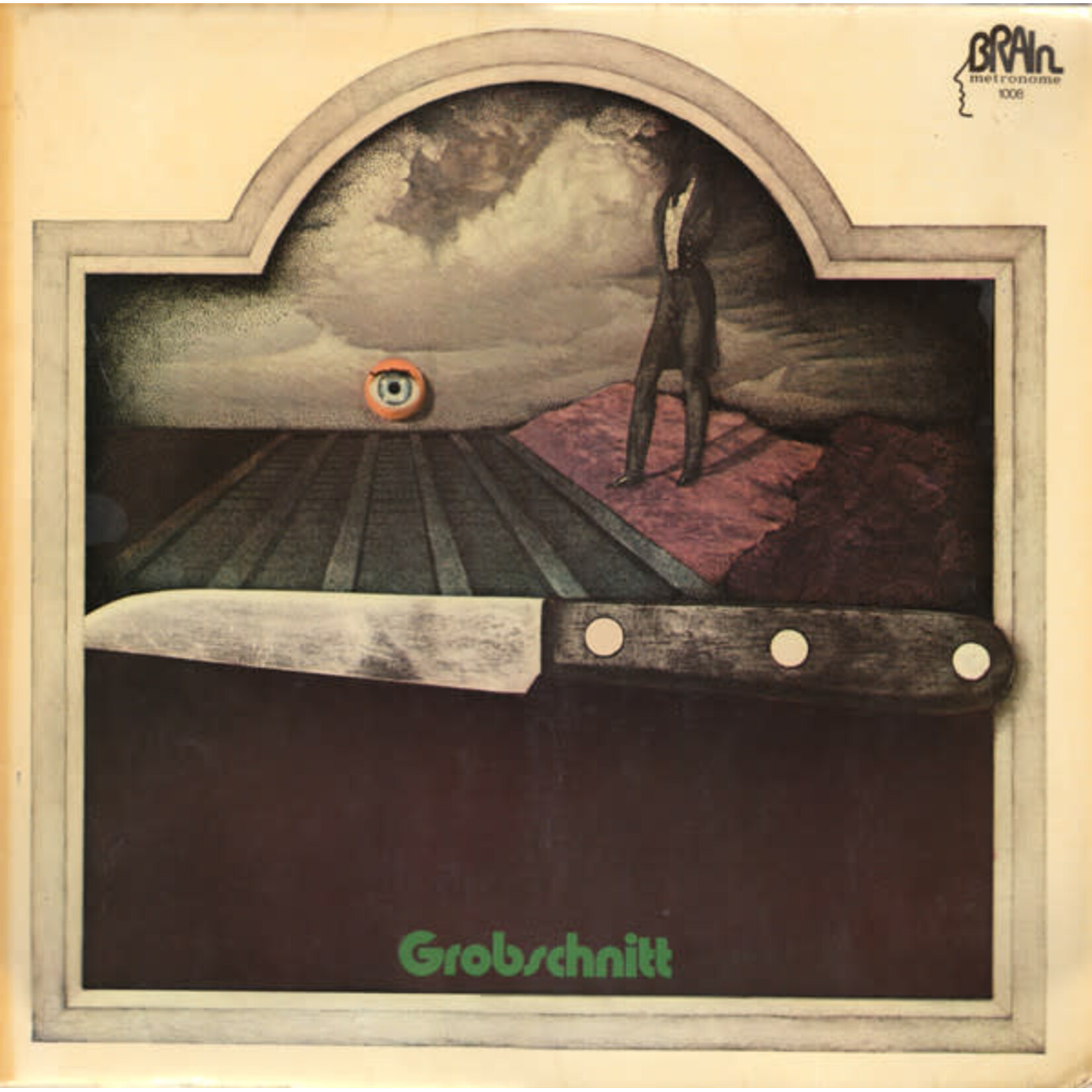 [Kollectible Vinyl] Grobschnitt: Self-titled (1972, Germany, VG+) [BRAIN]