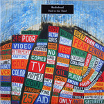 [Kollectible Vinyl] Radiohead: Hail to the Thief (2003, Europe, w/Die-cut inners, Sticker title "Adam Le Chie" Matrix, VG+) [PARLOPHONE]