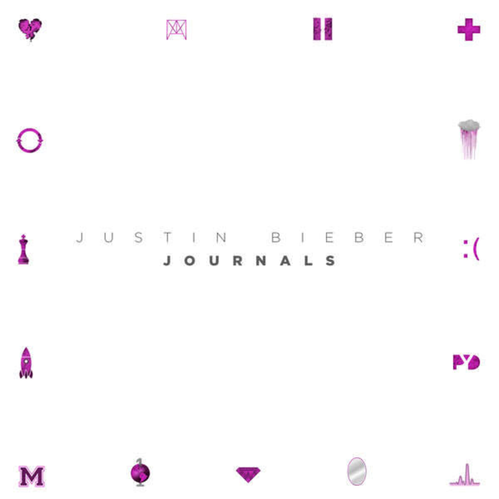 [Kollectible Vinyl] Bieber, Justin: Journals (2016, USA, Purple Wax, VG+) [ISLAND]